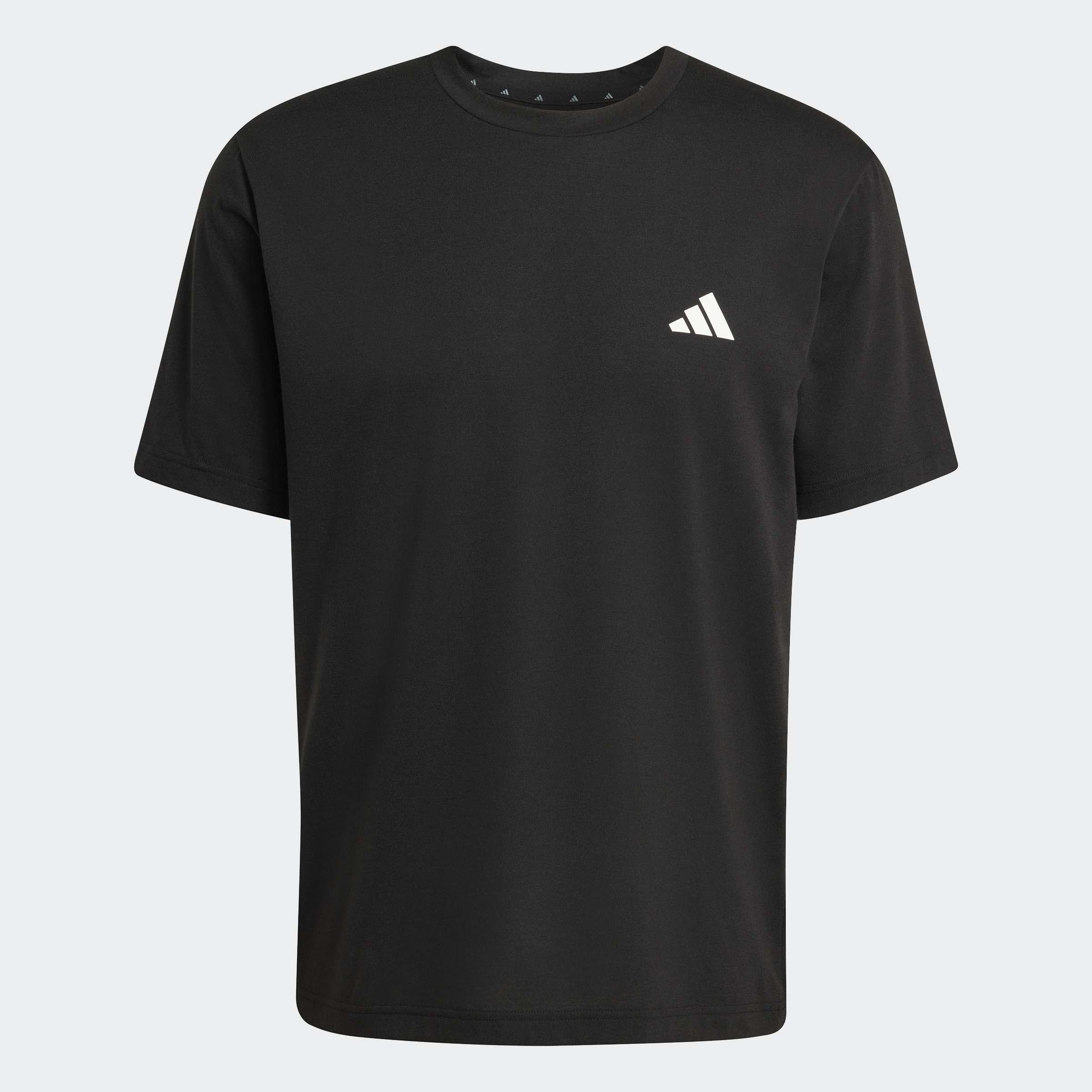 Workout Essentials Feelready 3 Stripes T-Shirt, Black