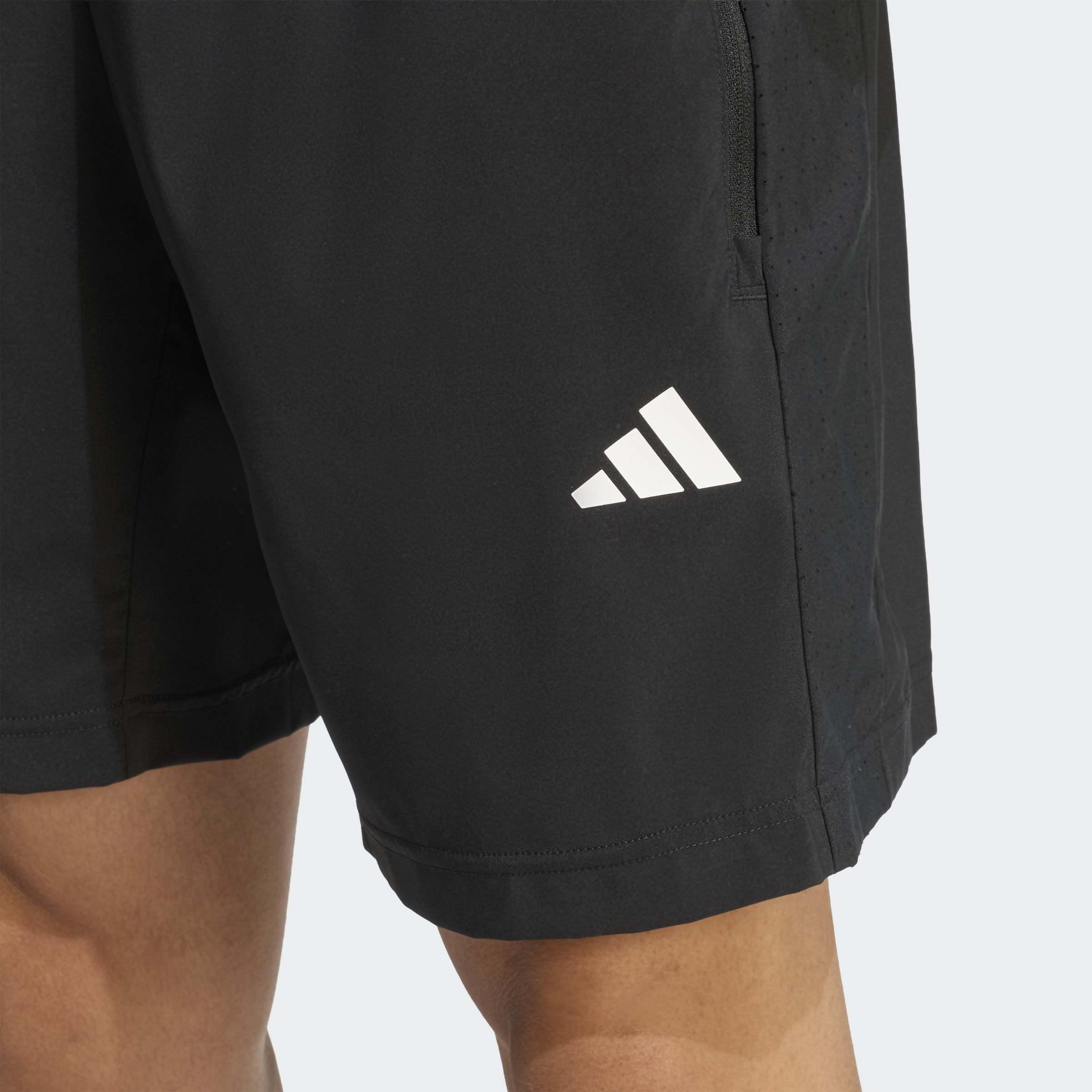 Workout Essentials Base Woven Short, Black, A701_ONE, large image number 3