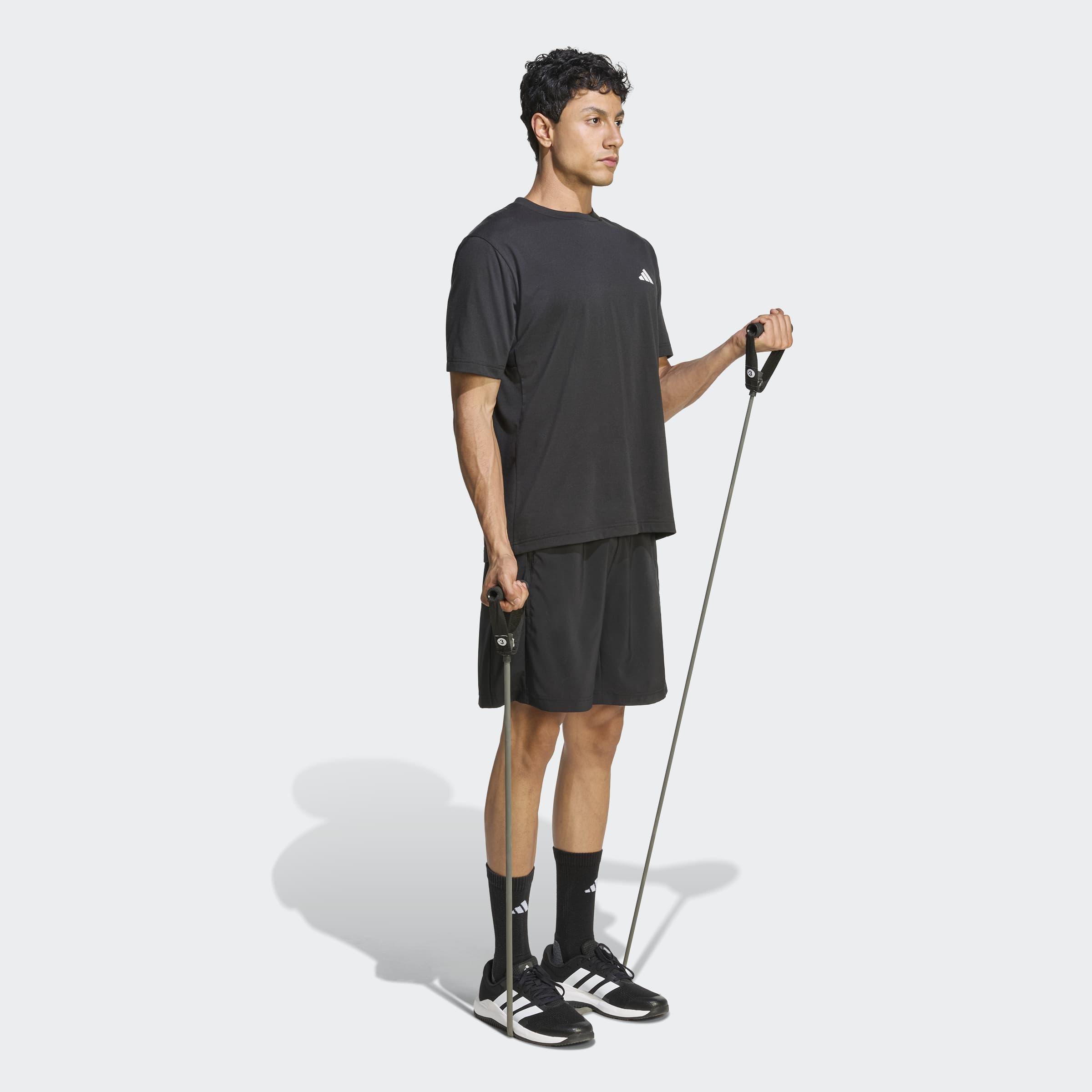 Workout Essentials Base Woven Short, Black, A701_ONE, large image number 4