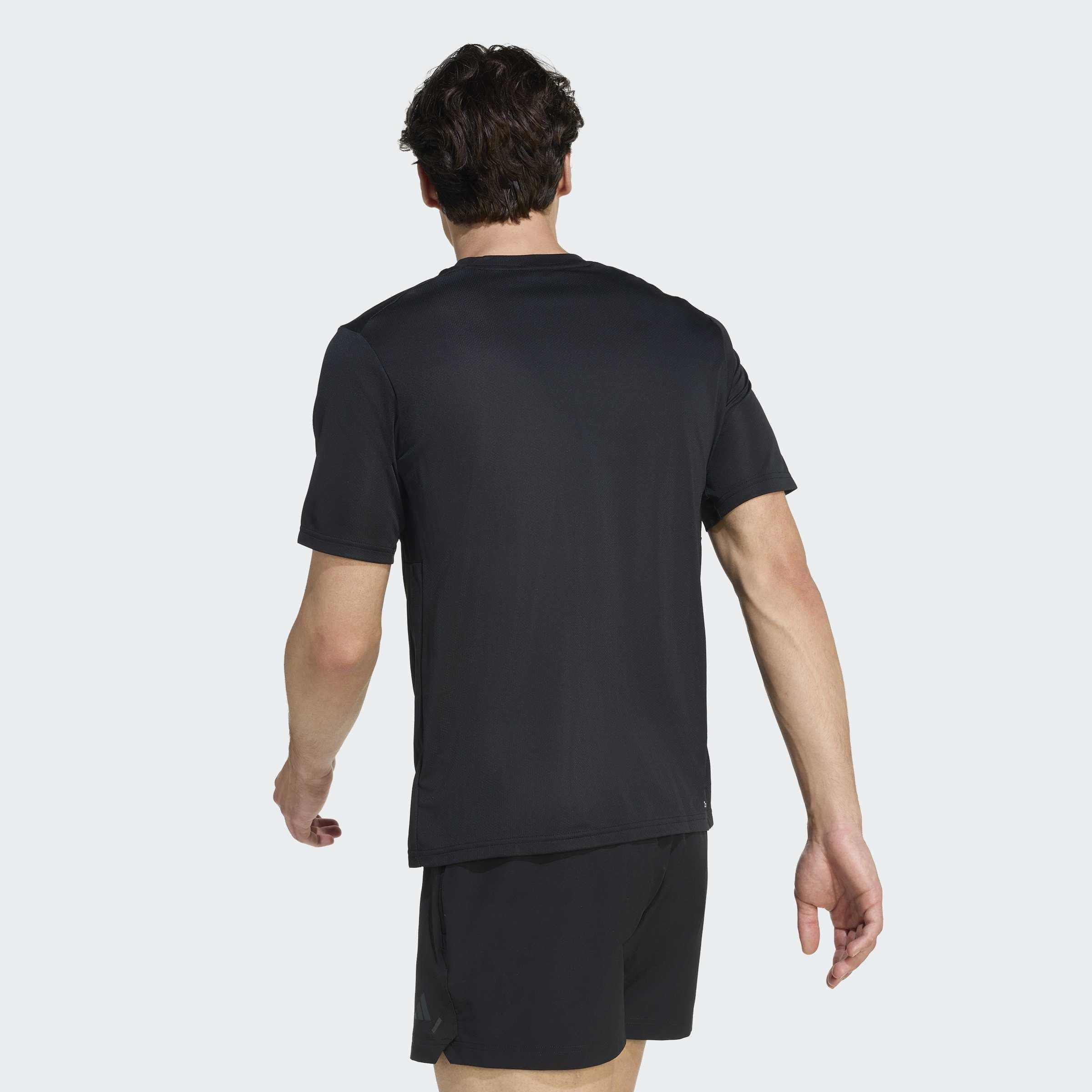 Workout Essentials Base T-Shirt, Black, A701_ONE, medium