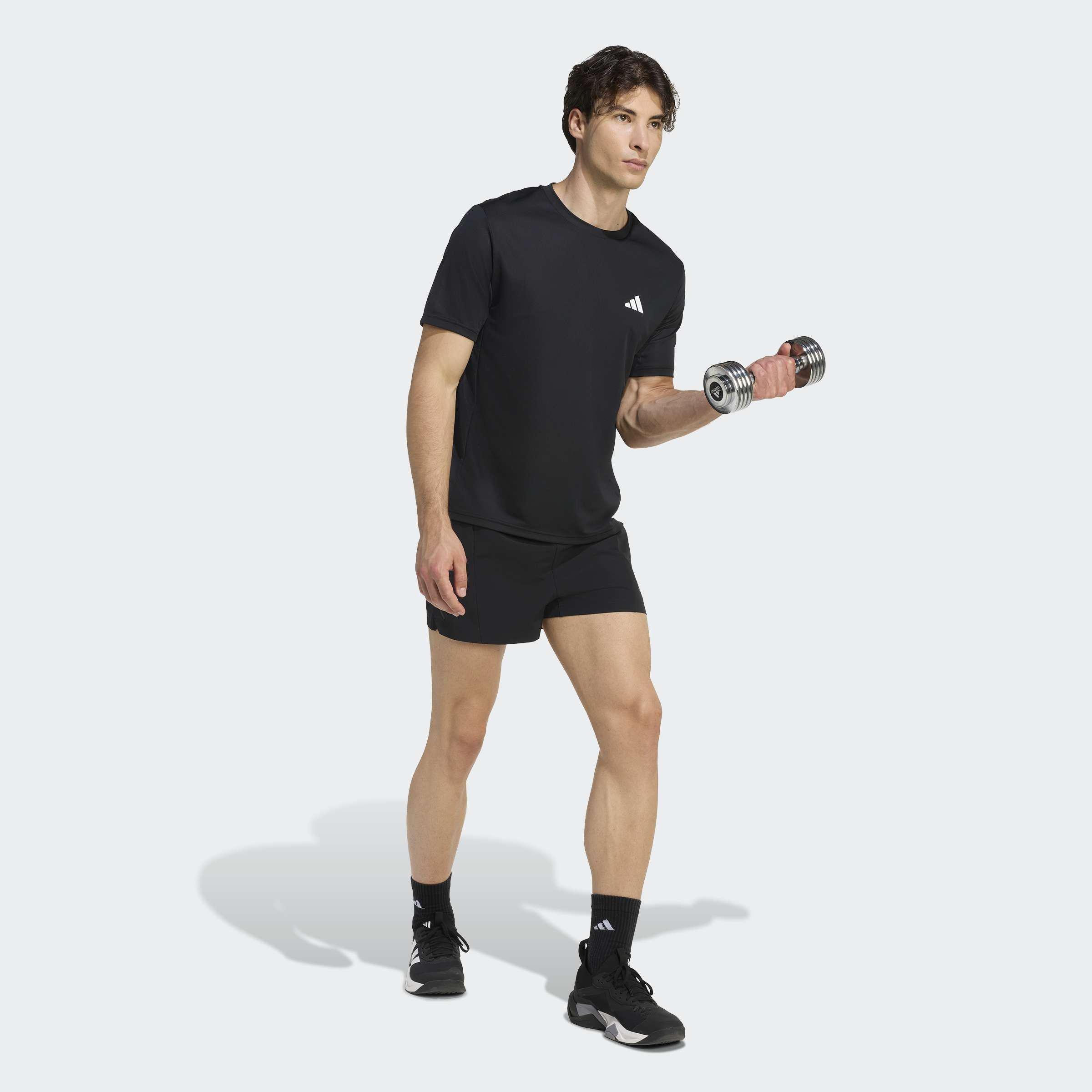 Workout Essentials Base T-Shirt, Black, A701_ONE, large image number 5
