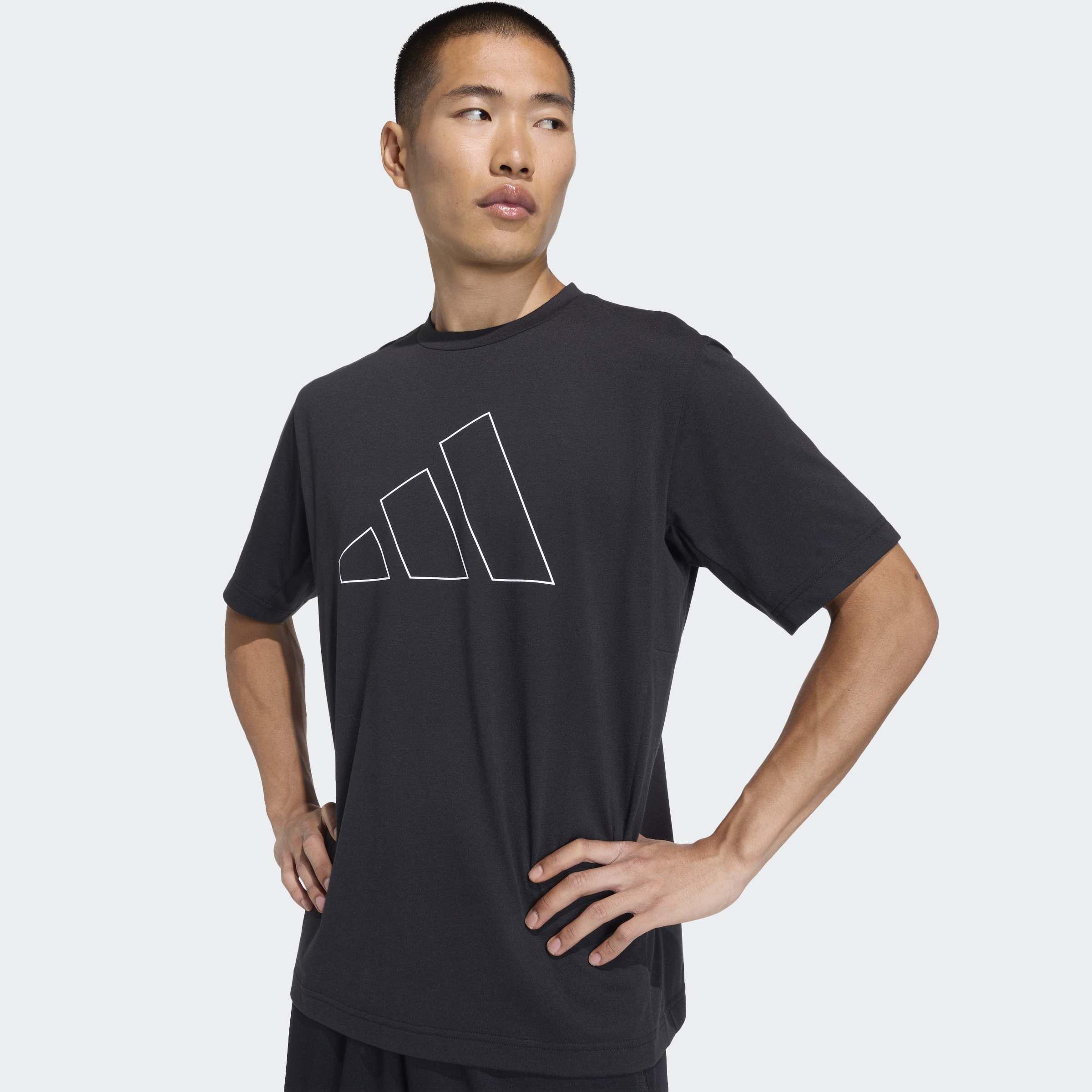 Workout Essentials Feelready Logo T-Shirt, Black, A701_ONE, large image number 3