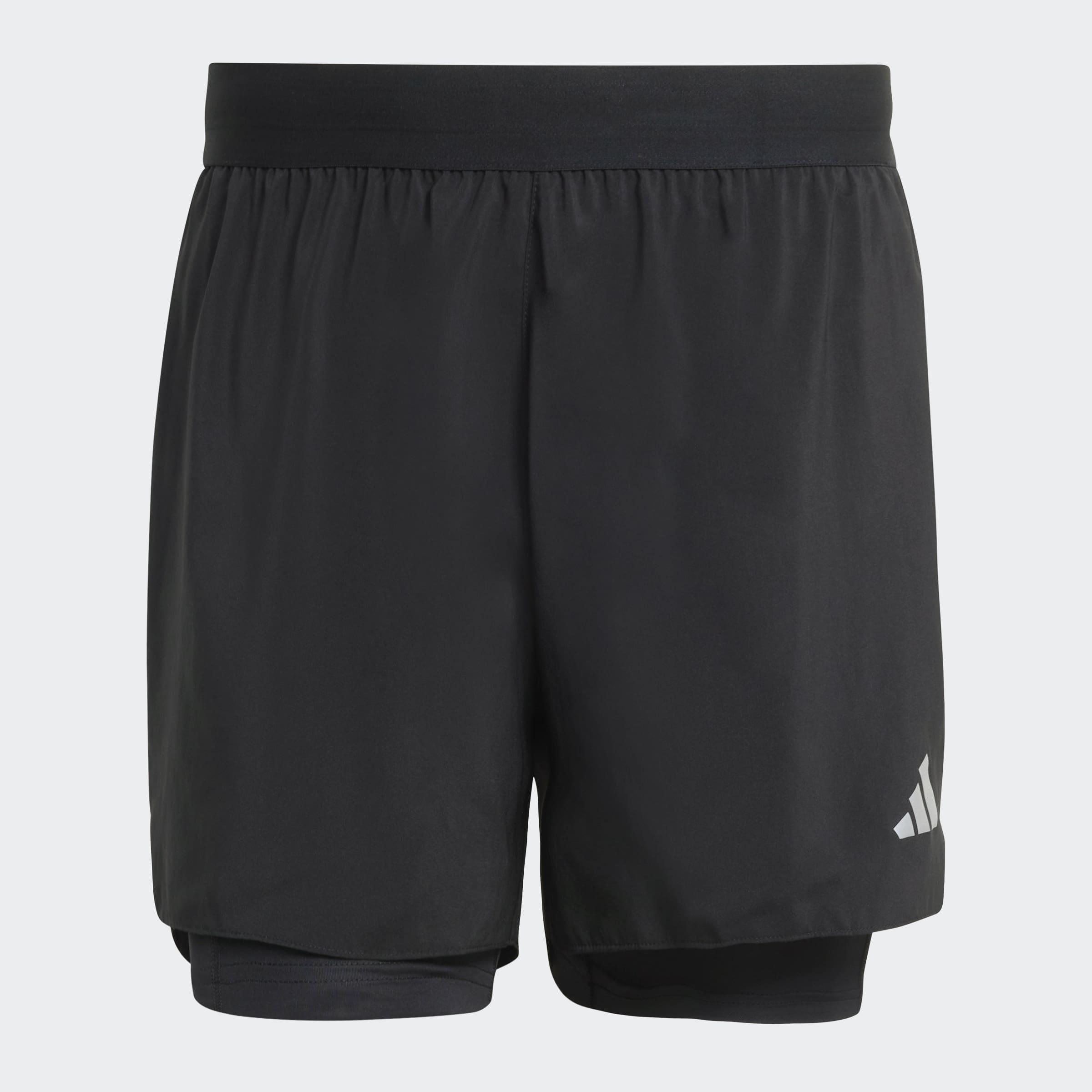 Adi365 Running Essentials 2In1 Shorts, Black, A701_ONE, medium