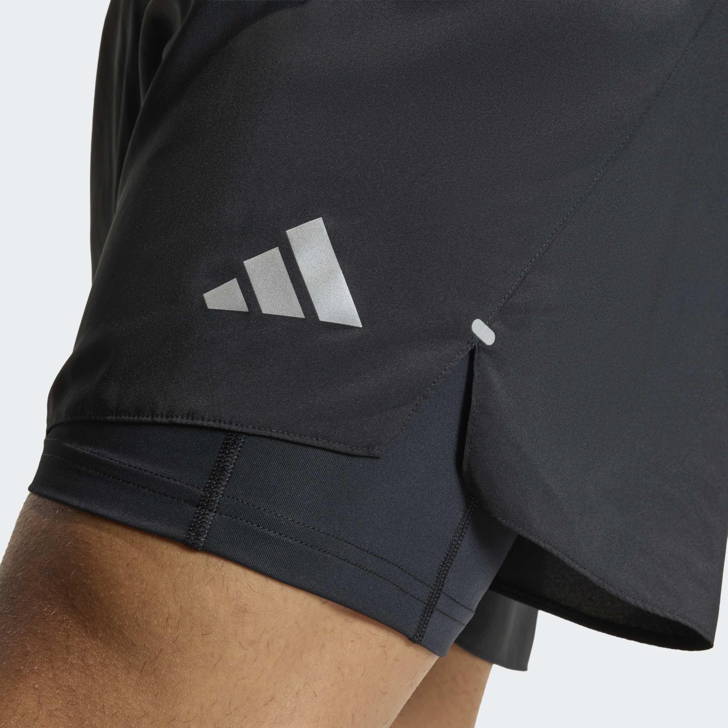 Adi365 Running Essentials 2In1 Shorts, Black, A701_ONE, medium