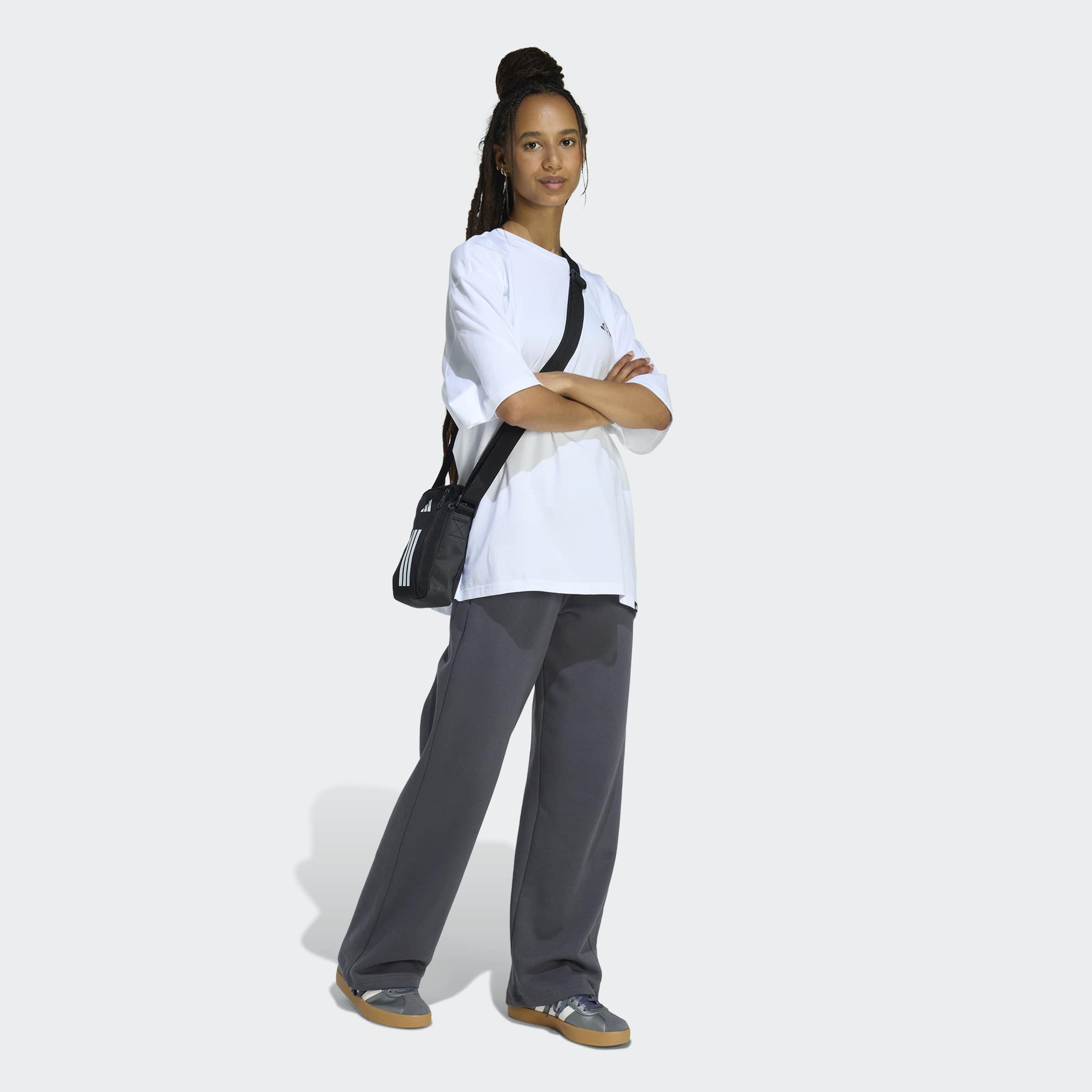 Soft Side Oversized Graphic T-Shirt, White, A701_ONE, large image number 5