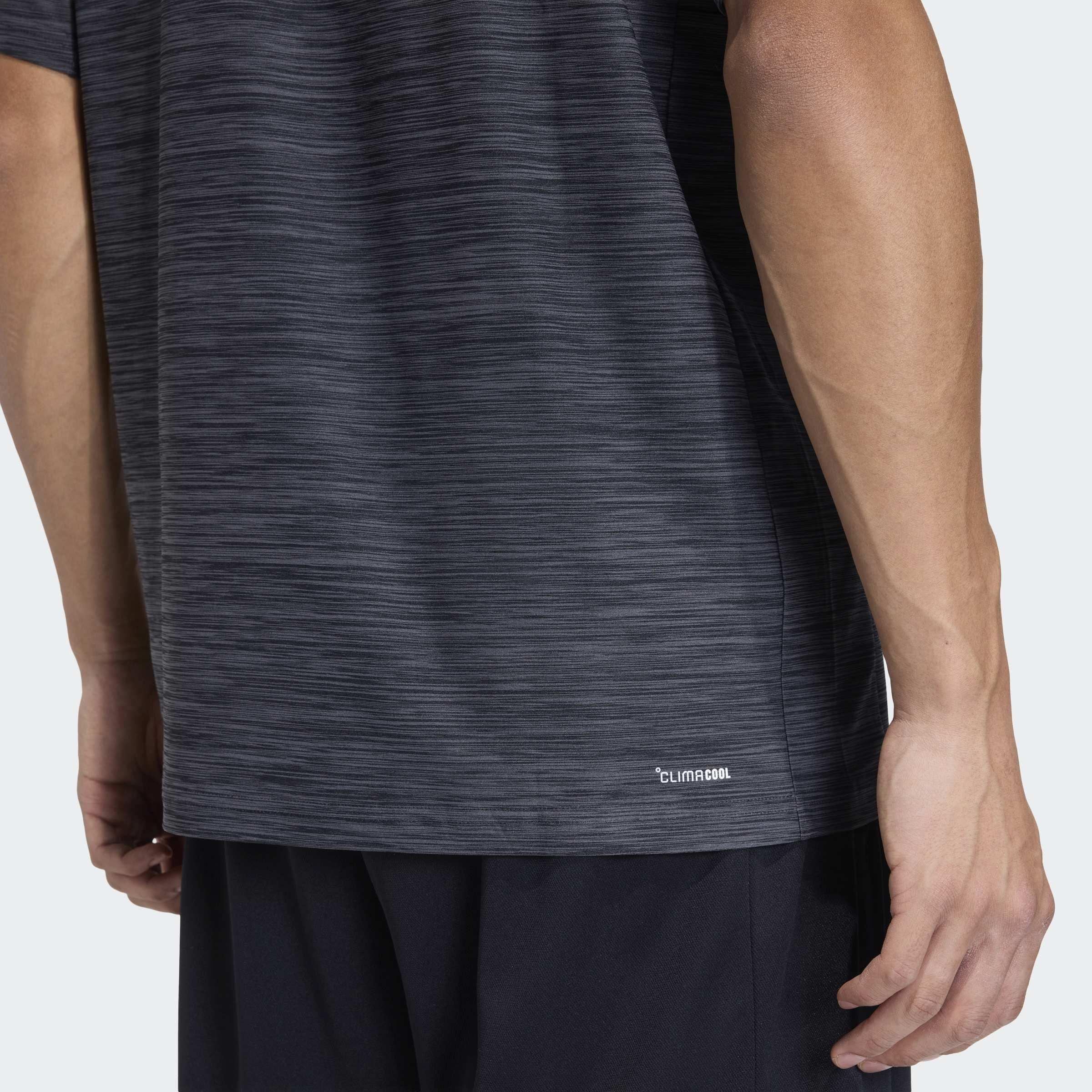 Workout Essentials Flex T-Shirt, Black, A701_ONE, large image number 2