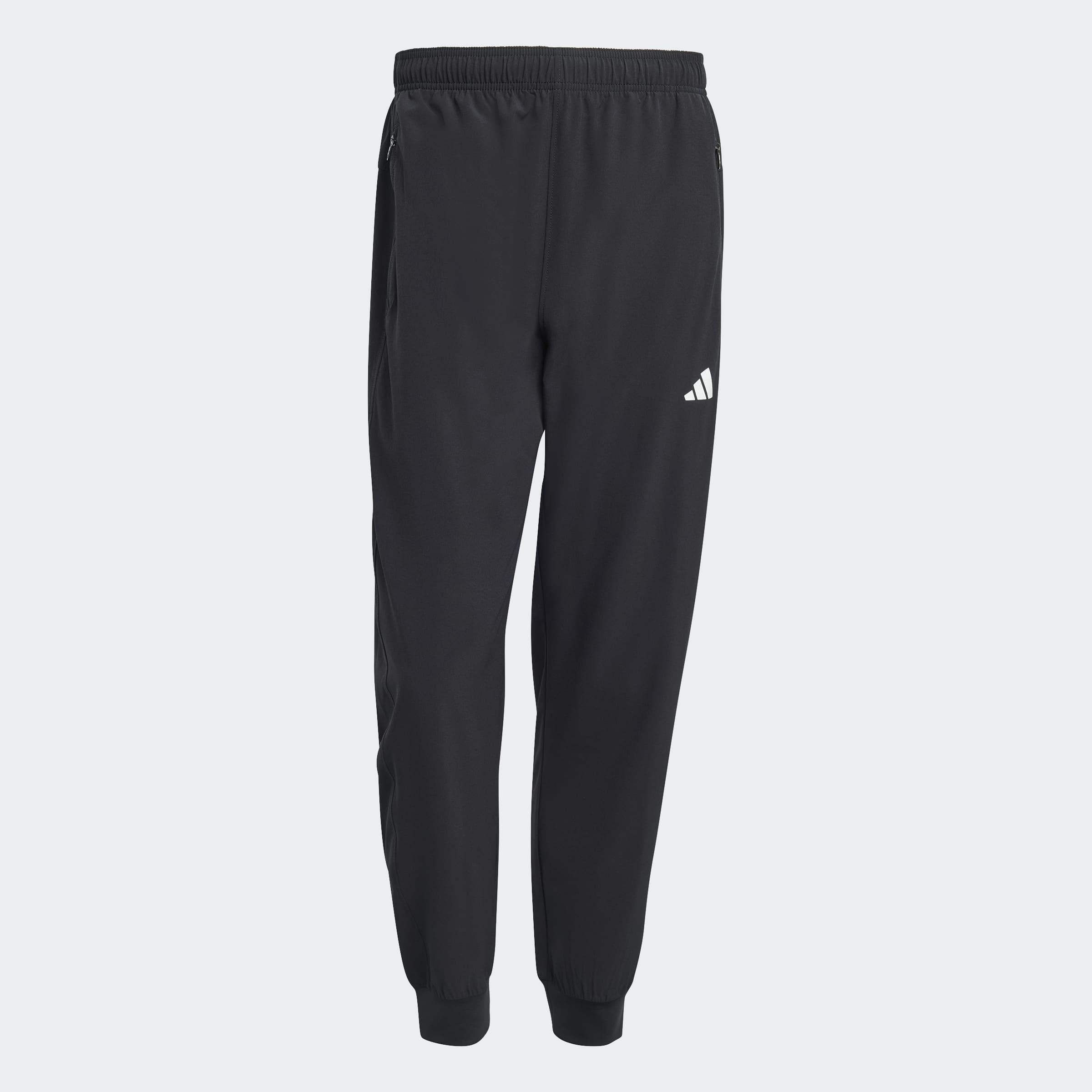 Workout Essentials Flex Woven Pant, Black