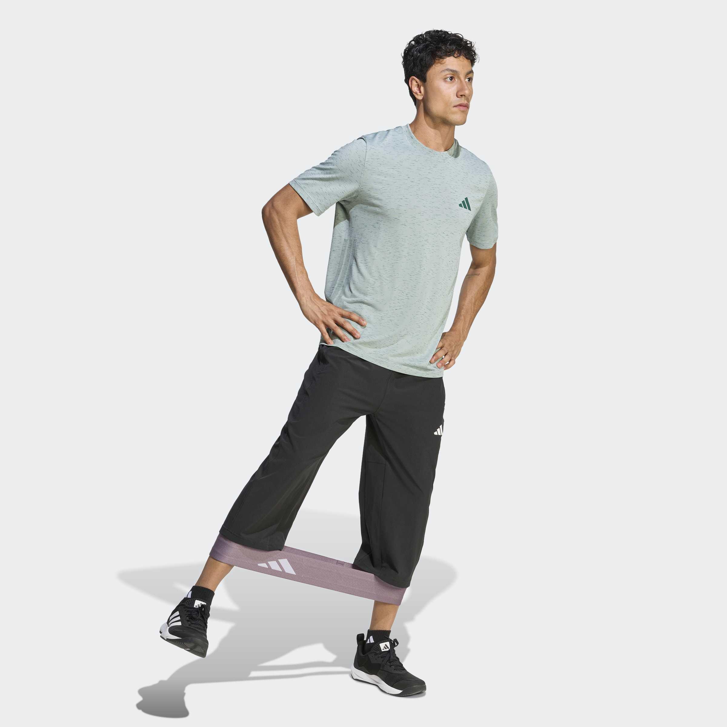 Workout Essentials Flex Woven 3/4 Pant, Black, A701_ONE, large image number 4