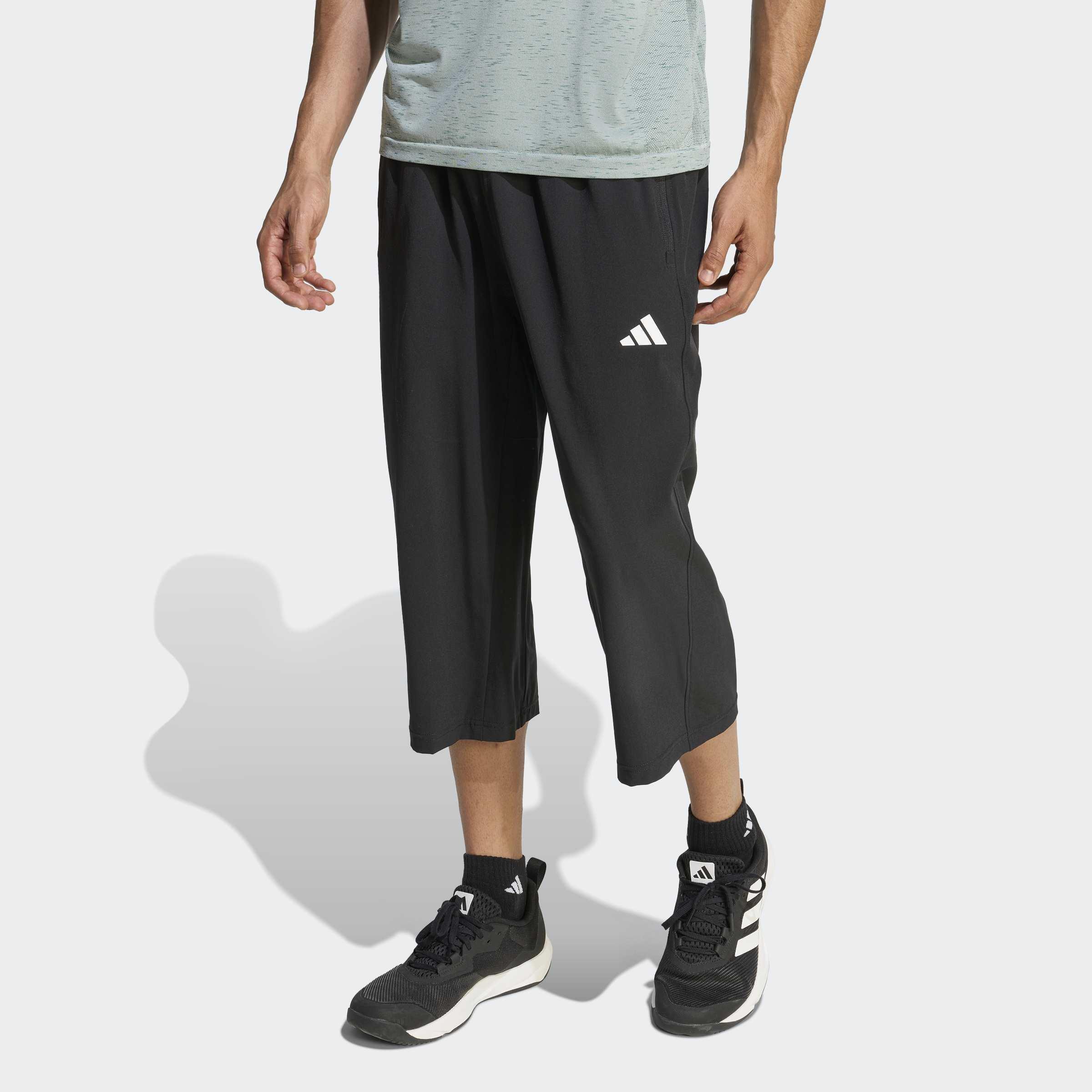 Workout Essentials Flex Woven 3/4 Pant, Black, A701_ONE, large image number 5