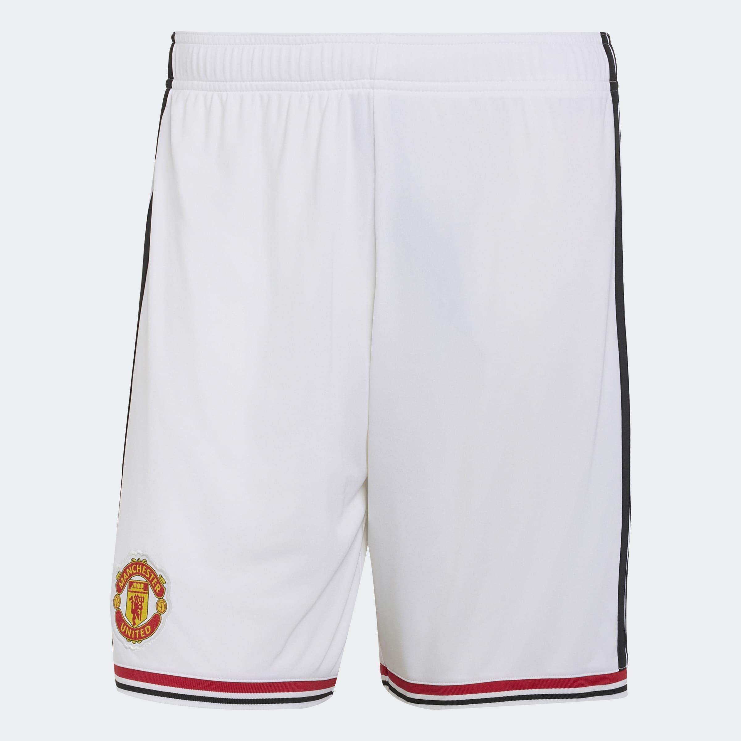 Manchester United 26/27 Home Shorts, White