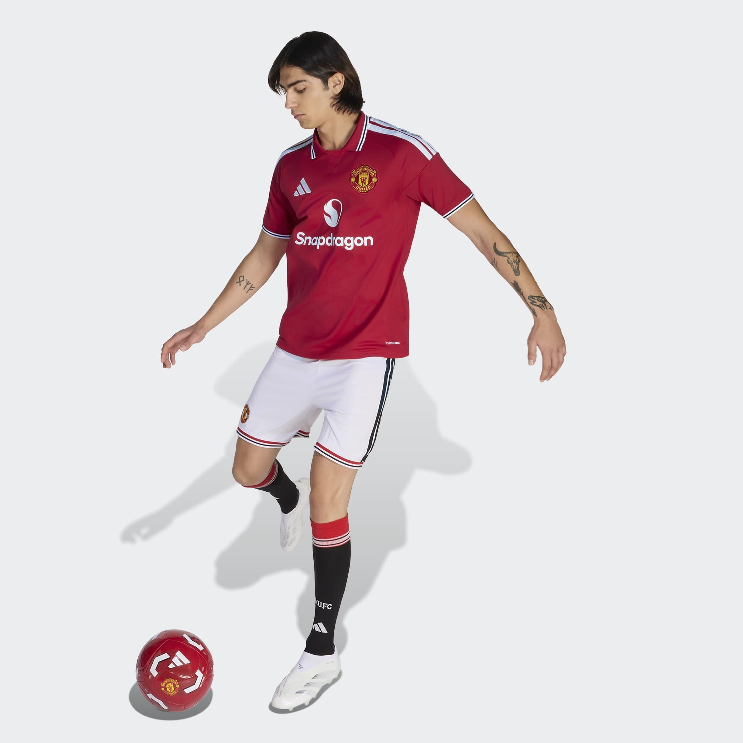 Manchester United 26/27 Home Shorts, White, A701_ONE, large image number 4