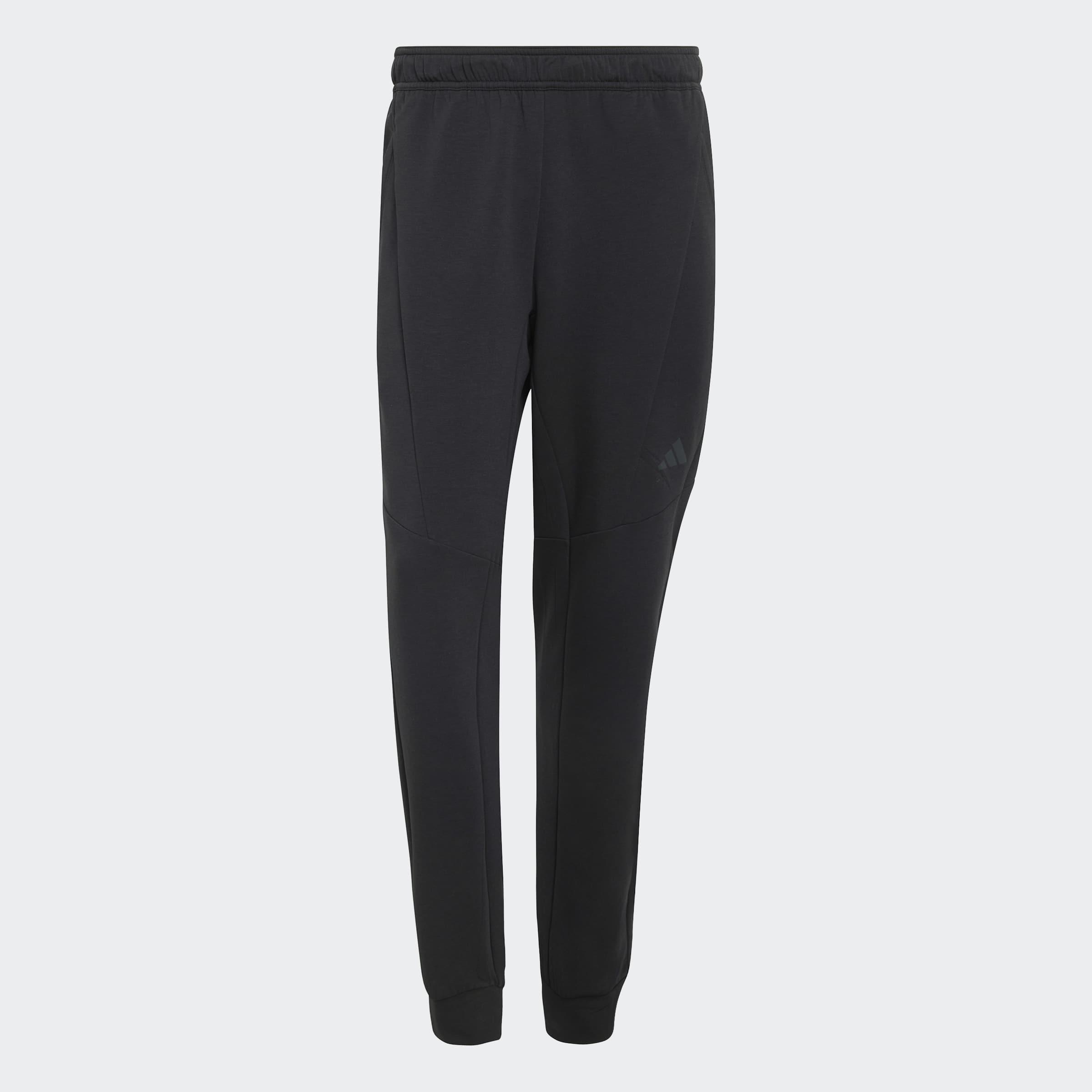 D4T Workout Knit Joggers, Black