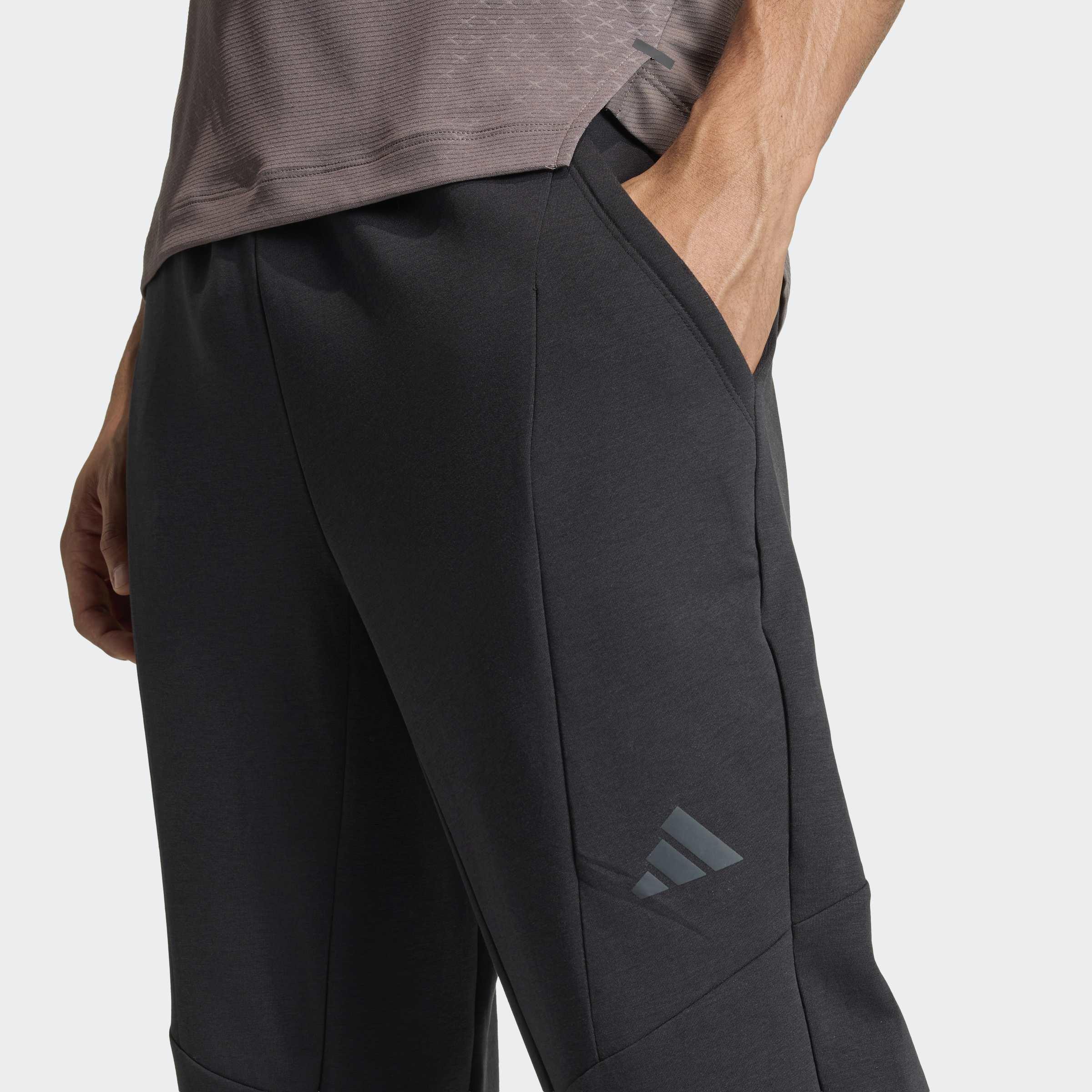 D4T Workout Knit Joggers, Black, A701_ONE, large image number 3