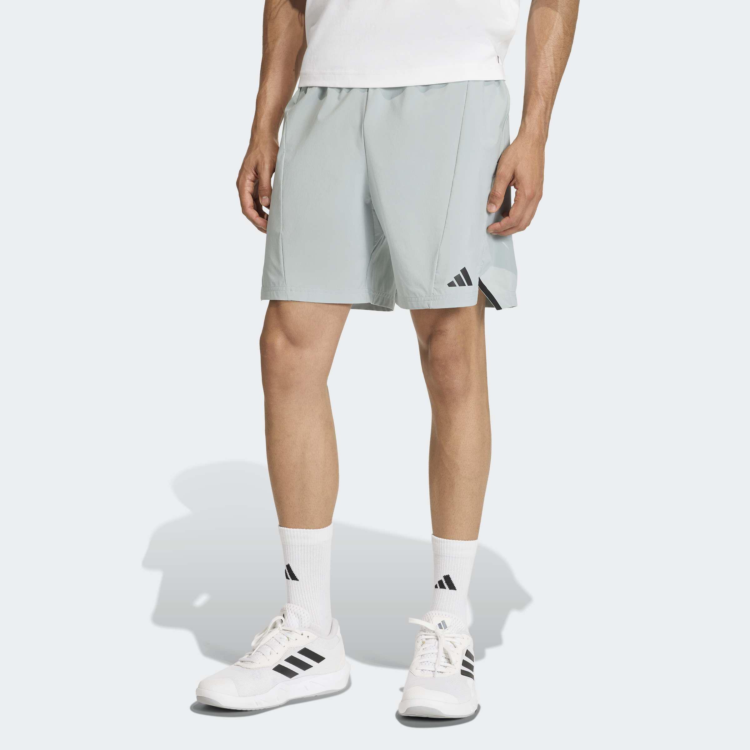 Designed for Training Workout Shorts, Green, A701_ONE, large image number 5