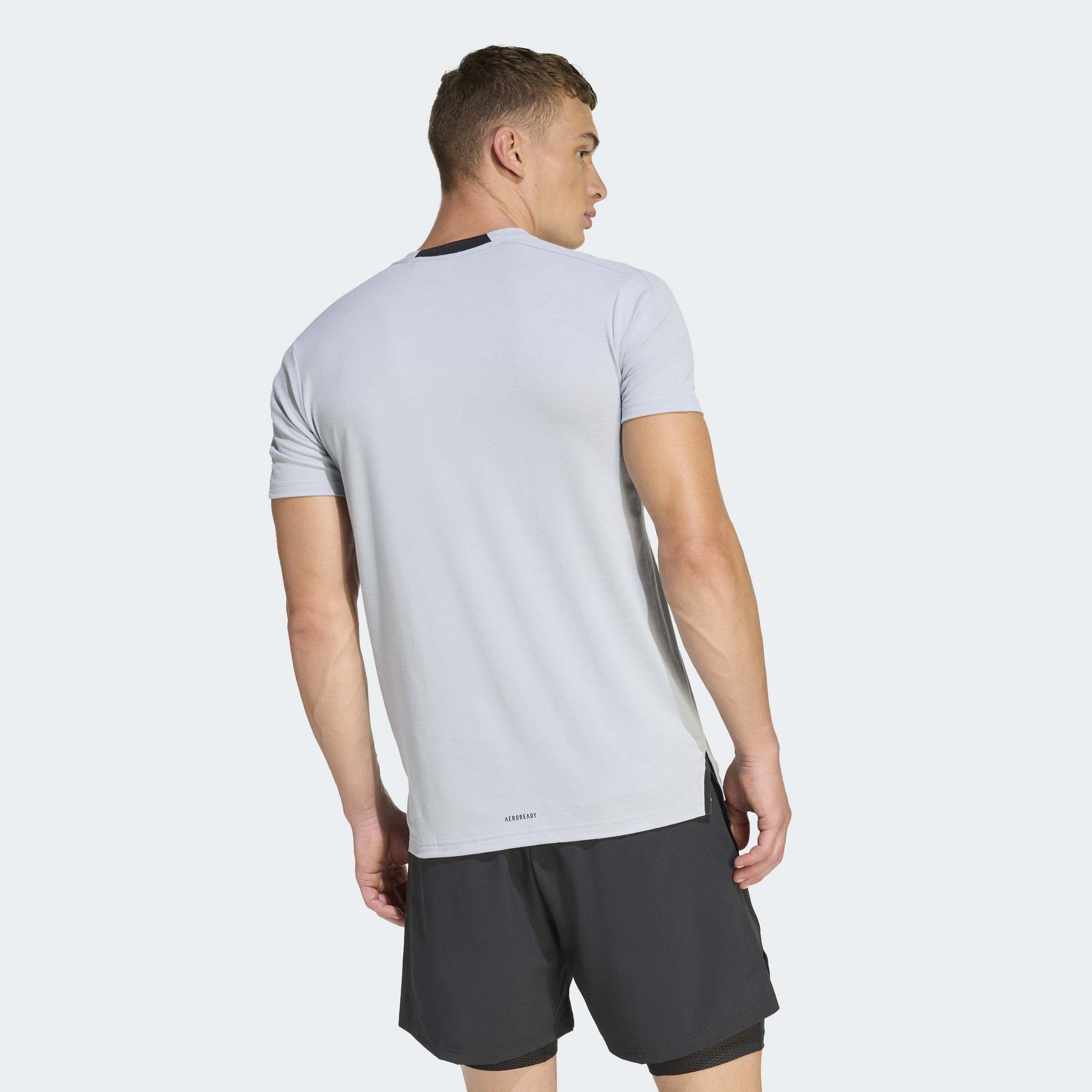 Designed for Training Workout T-Shirt, Grey, A701_ONE, large image number 1