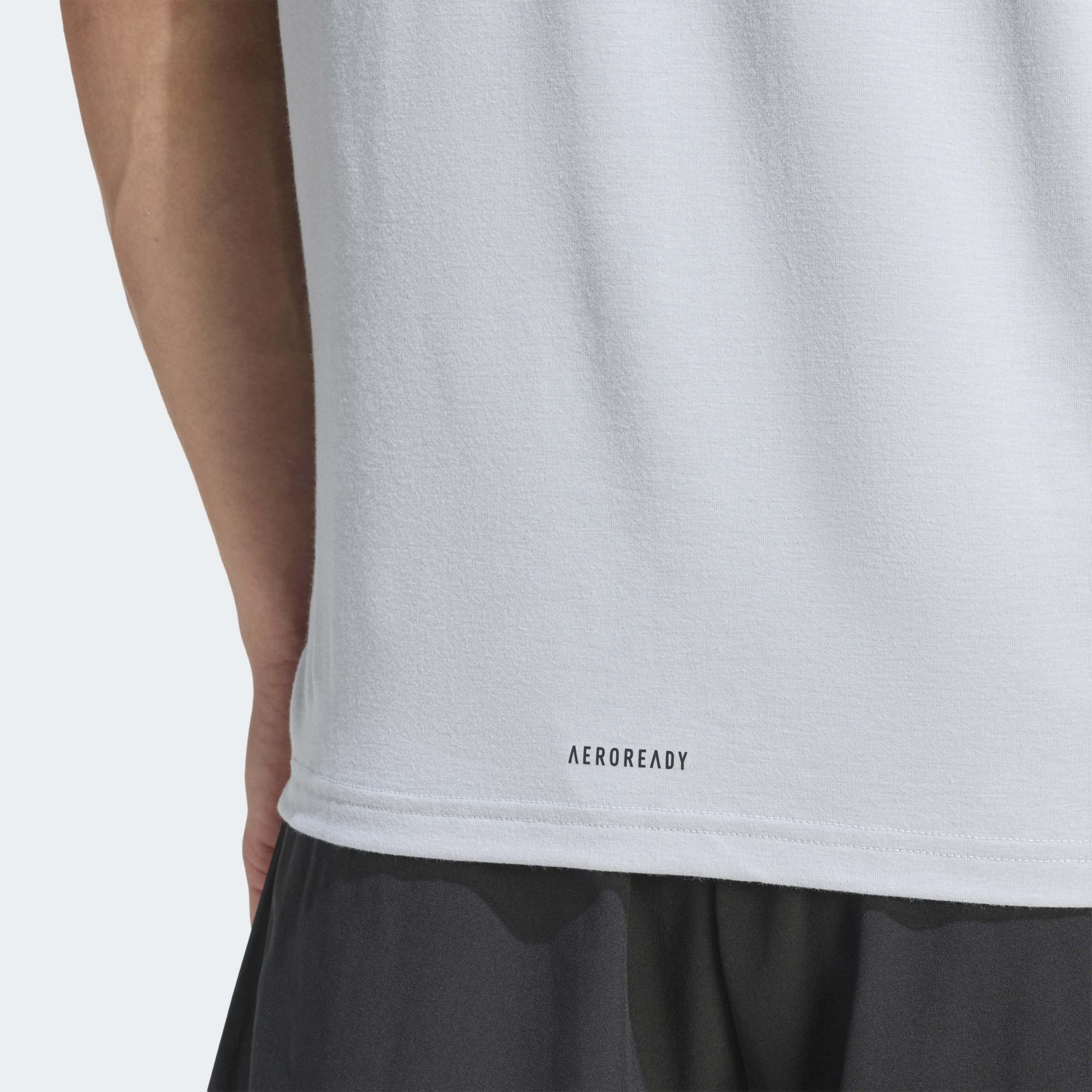 Designed for Training Workout T-Shirt, Grey, A701_ONE, large image number 3