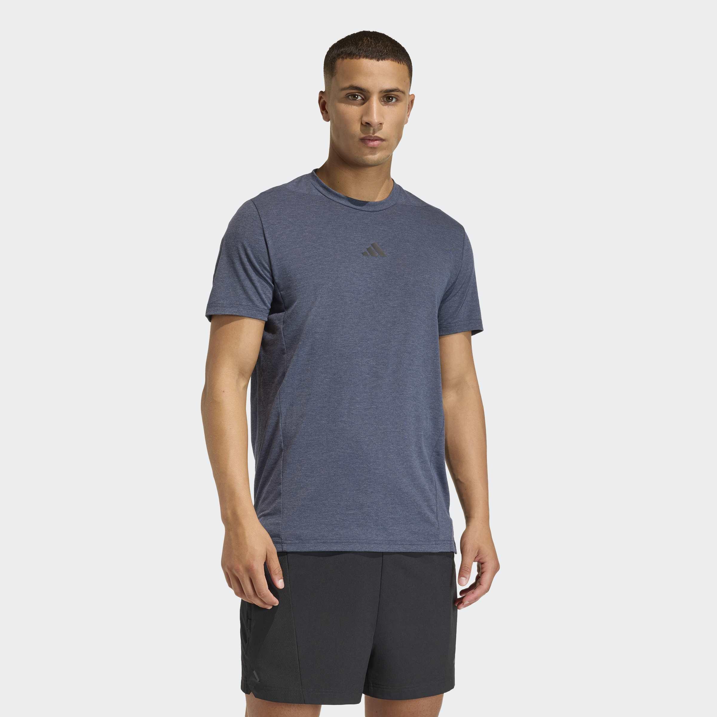 Designed For Training Workout T-Shirt, Blue, A701_ONE, large image number 5
