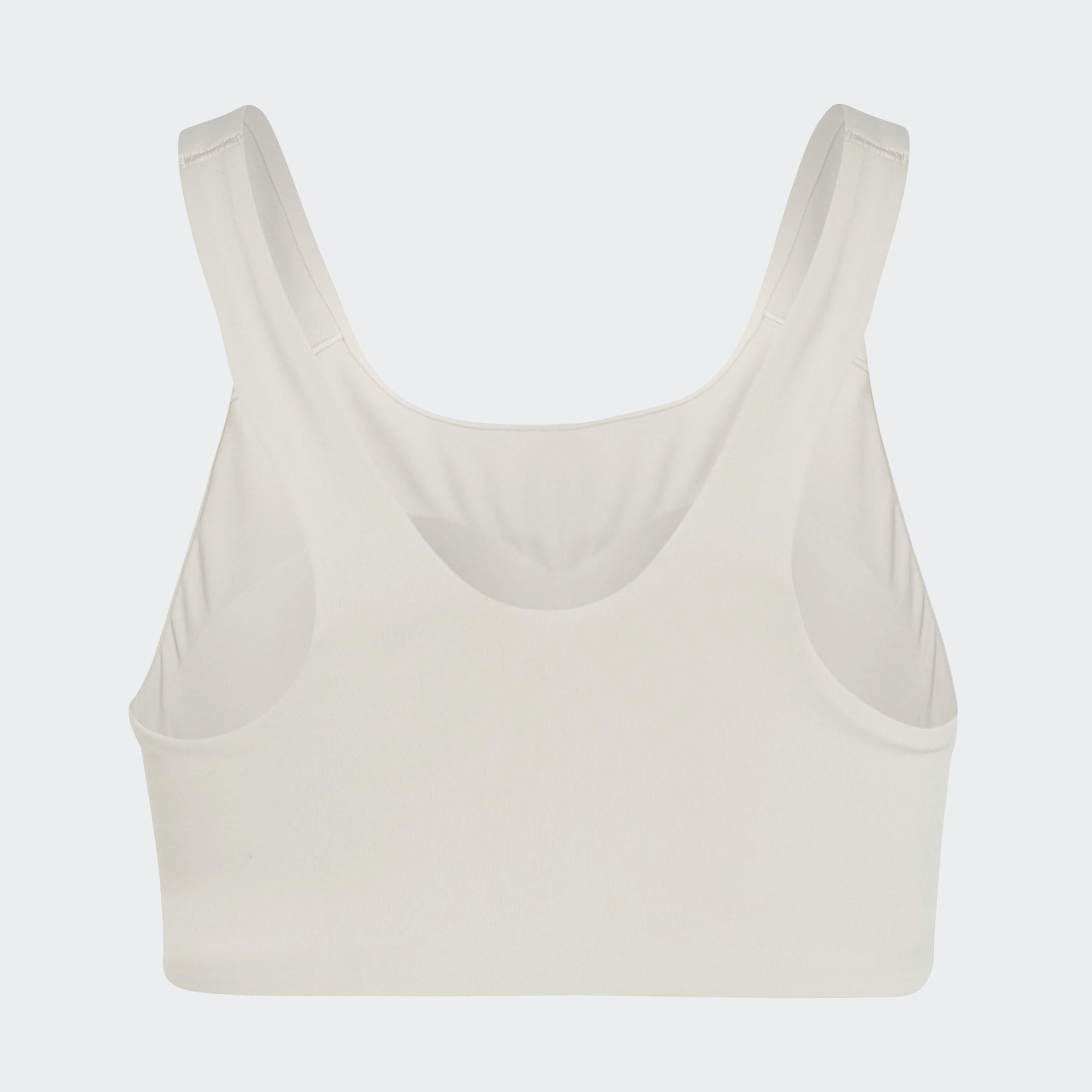 Adidas All Me Luxe Medium Support Bra, Grey, A701_ONE, large image number 2