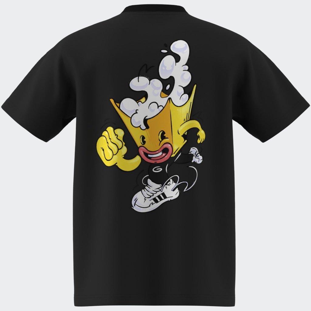 Unisex Printed T-Shirt, Black