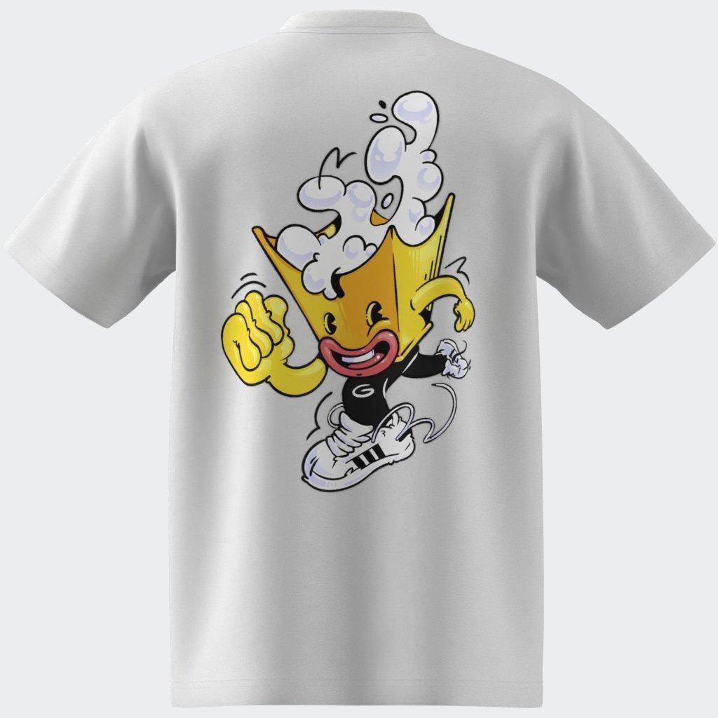 Unisex Printed T-Shirt, White, A701_ONE, large image number 1