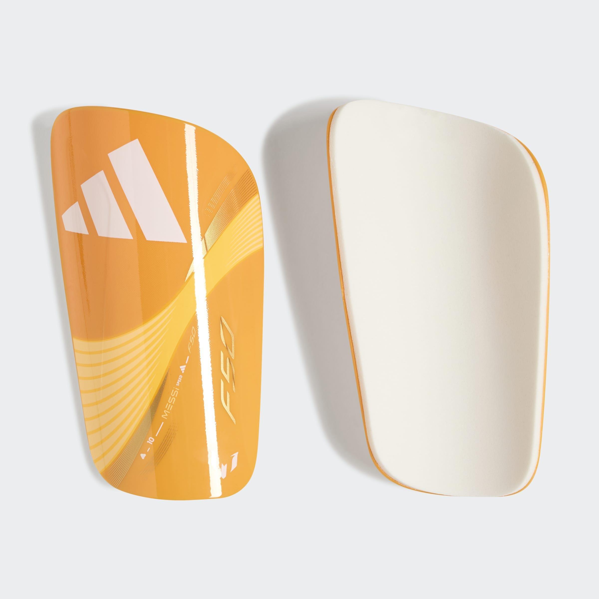 Unisex Messi Sg Club Shin Guards, Orange, A701_ONE, large image number 0