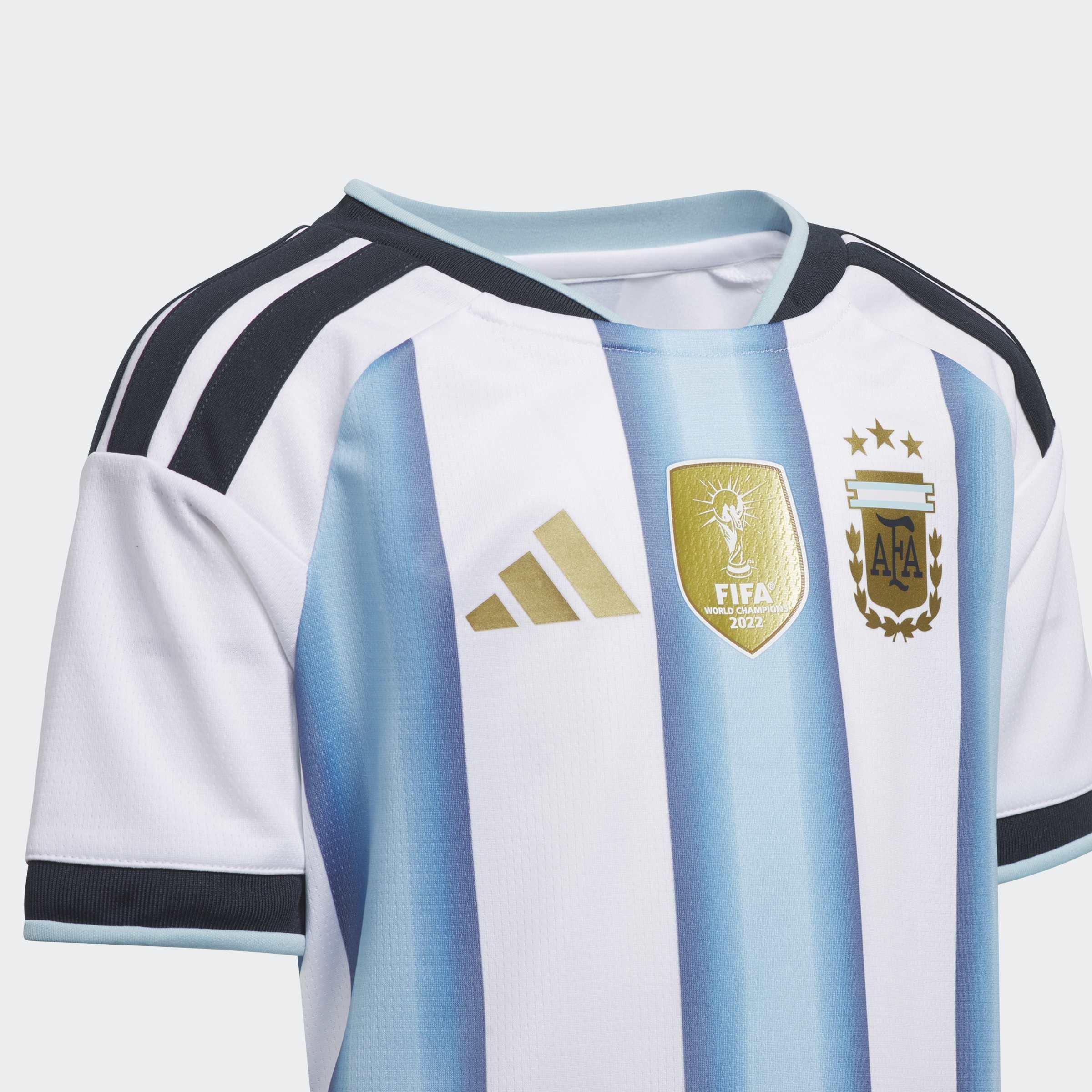 Kids Unisex Argentina 26 Home Kids Set, White, A701_ONE, large image number 4