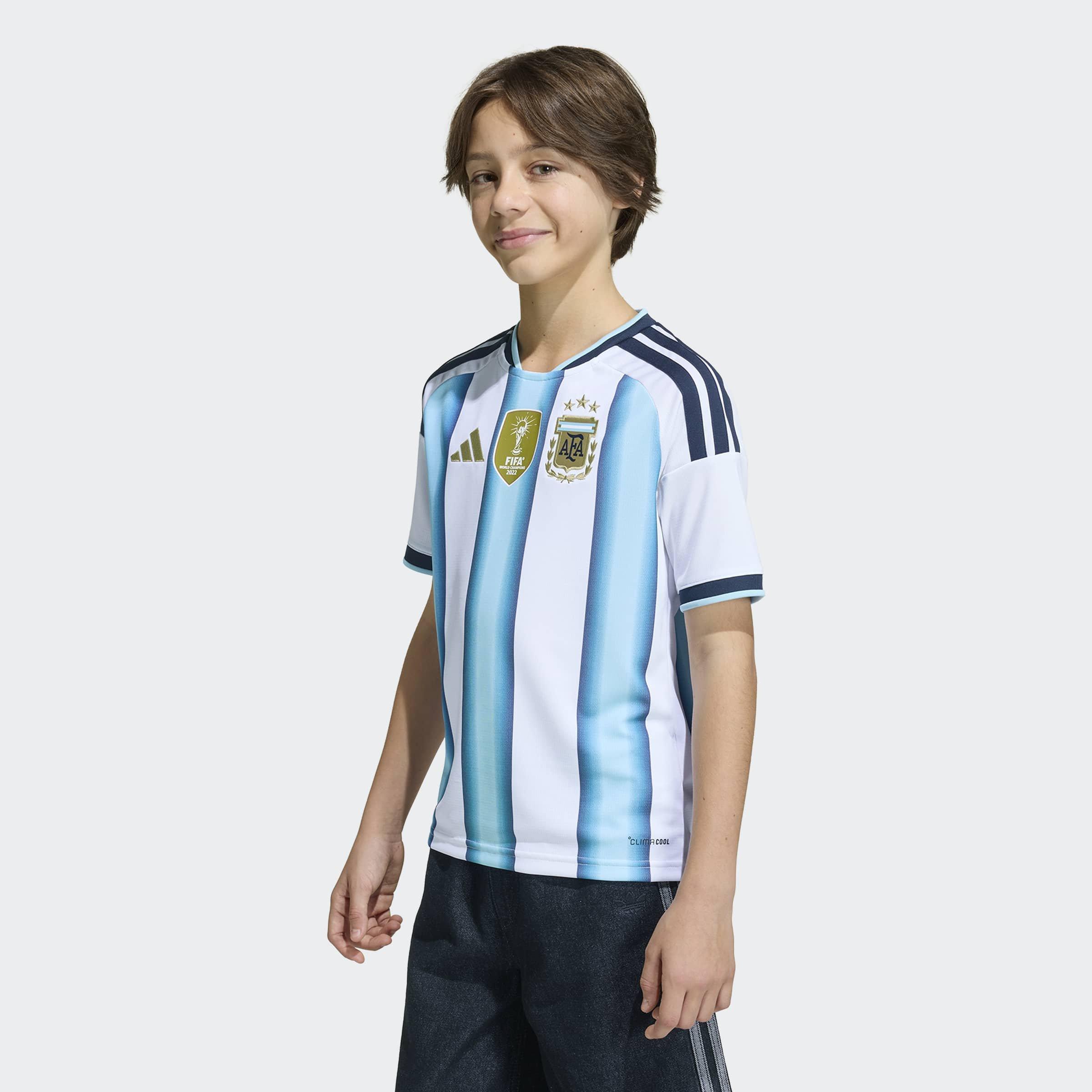 Kids Unisex Argentina 26 Home Kids Jersey, White, A701_ONE, large image number 2