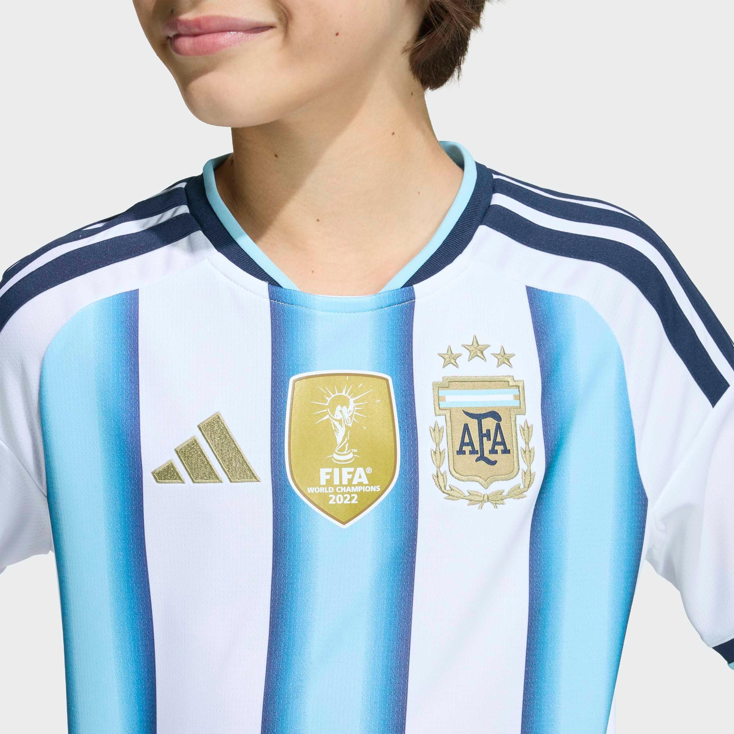 Kids Unisex Argentina 26 Home Kids Jersey, White, A701_ONE, large image number 4