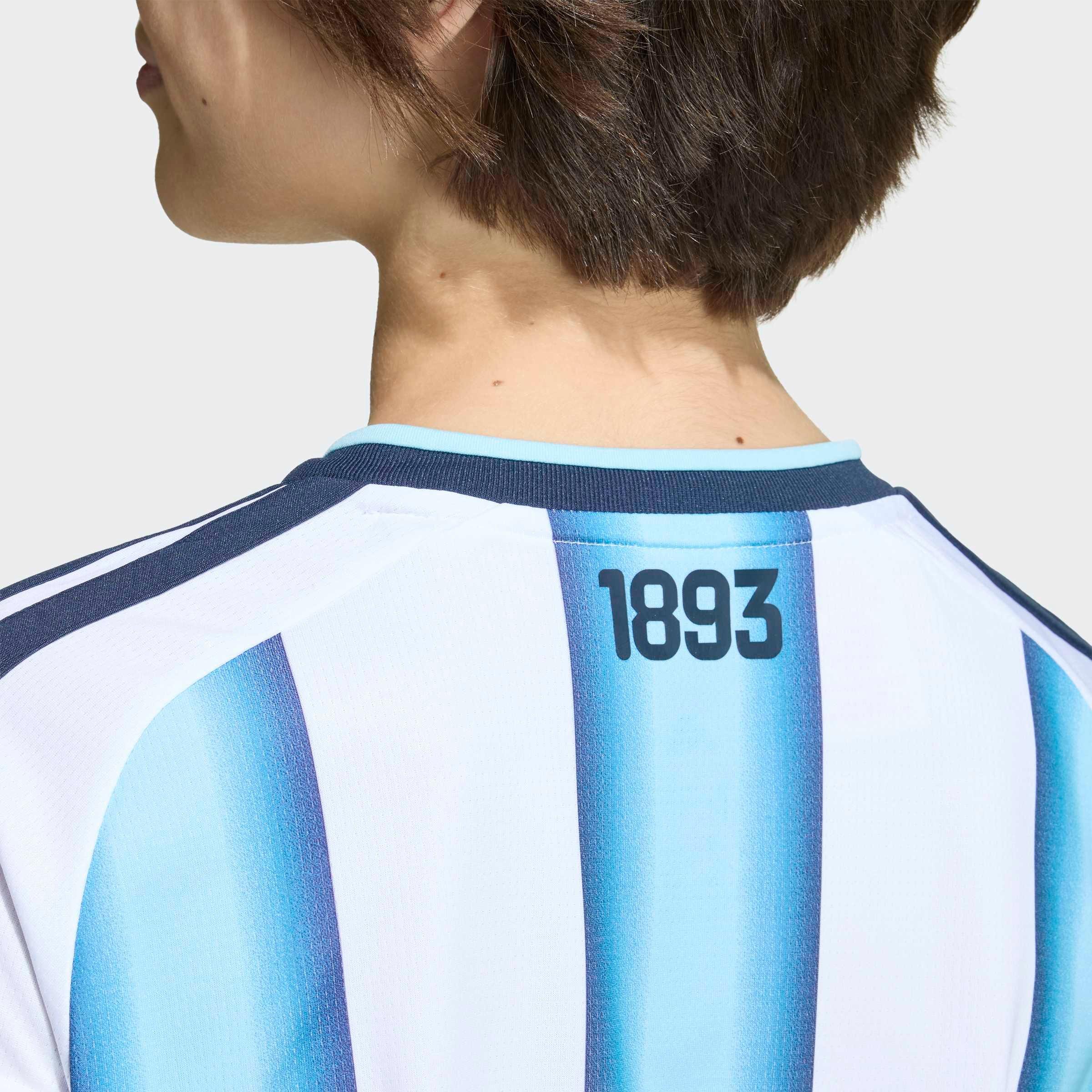 Kids Unisex Argentina 26 Home Kids Jersey, White, A701_ONE, large image number 5