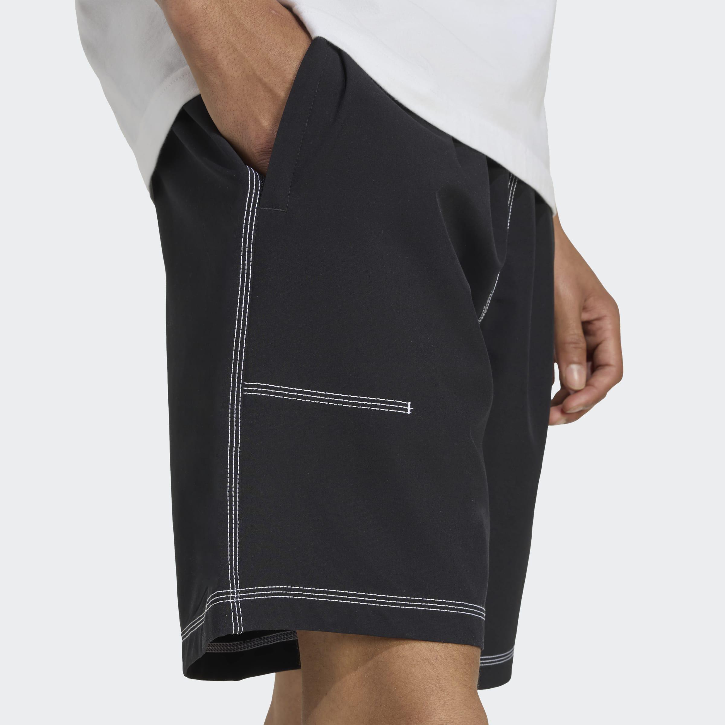 Trefoil Essentials Shorts, Black, A701_ONE, large image number 2