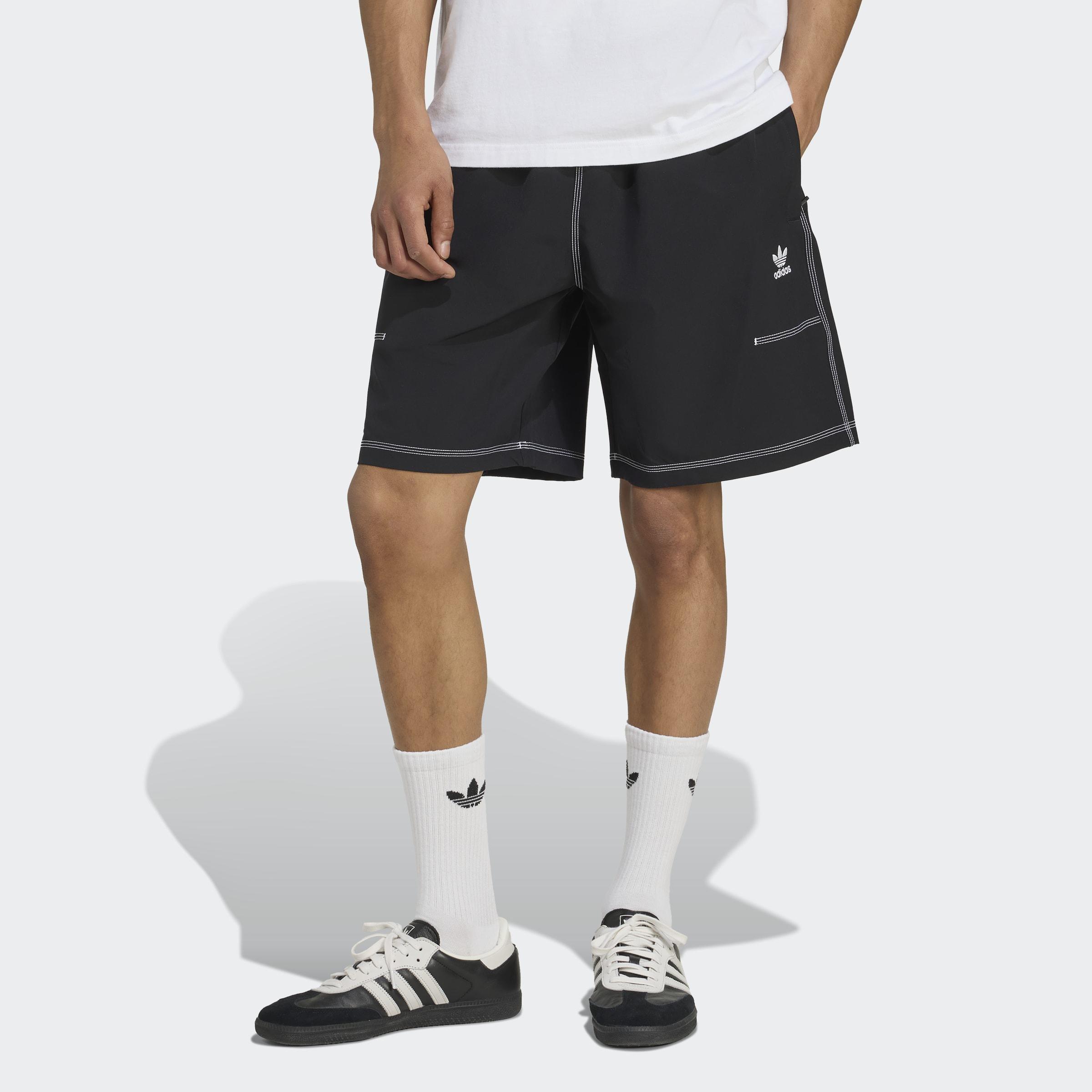 Trefoil Essentials Shorts, Black, A701_ONE, large image number 4