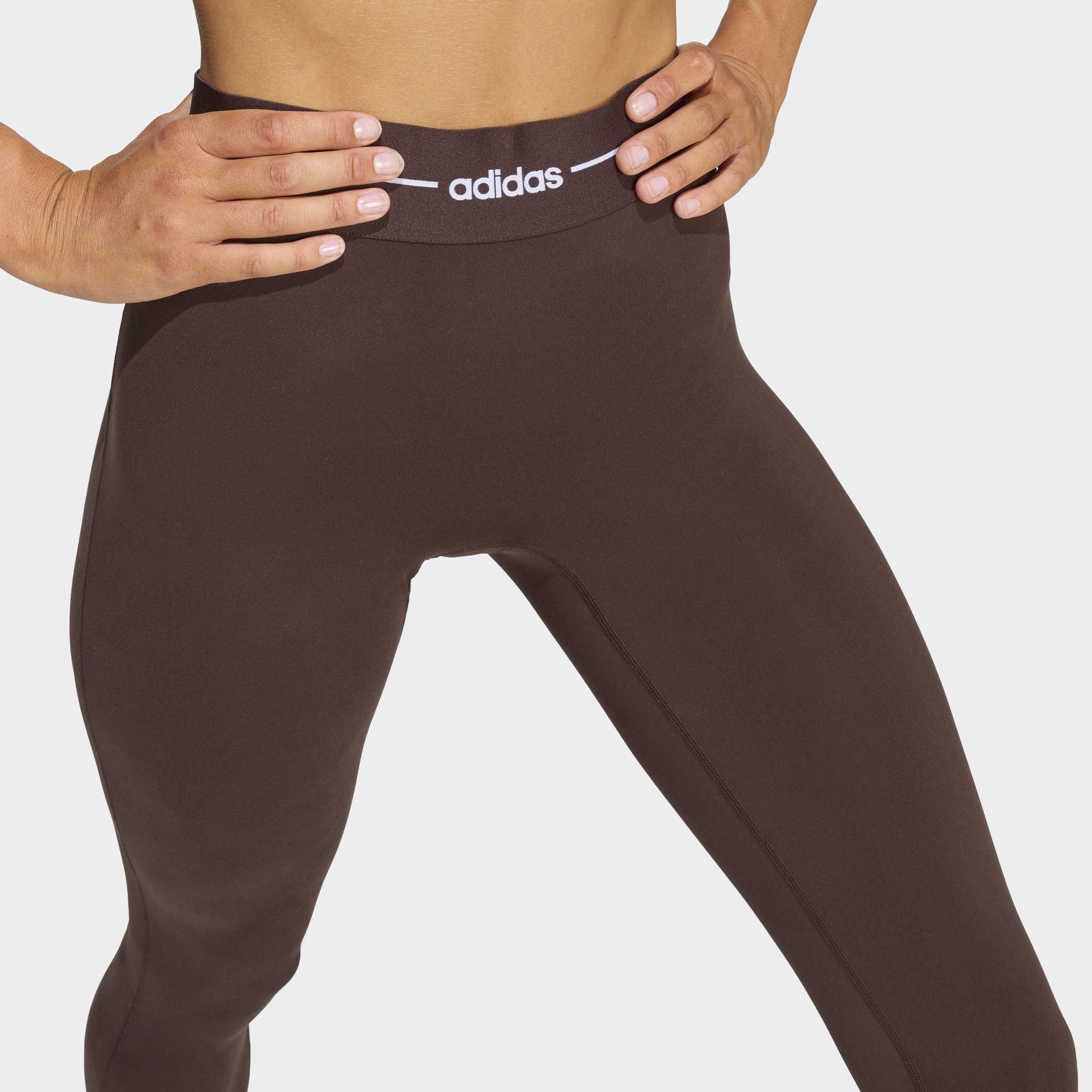 Hyperglam Full Length Leggings, Brown, A701_ONE, large image number 3
