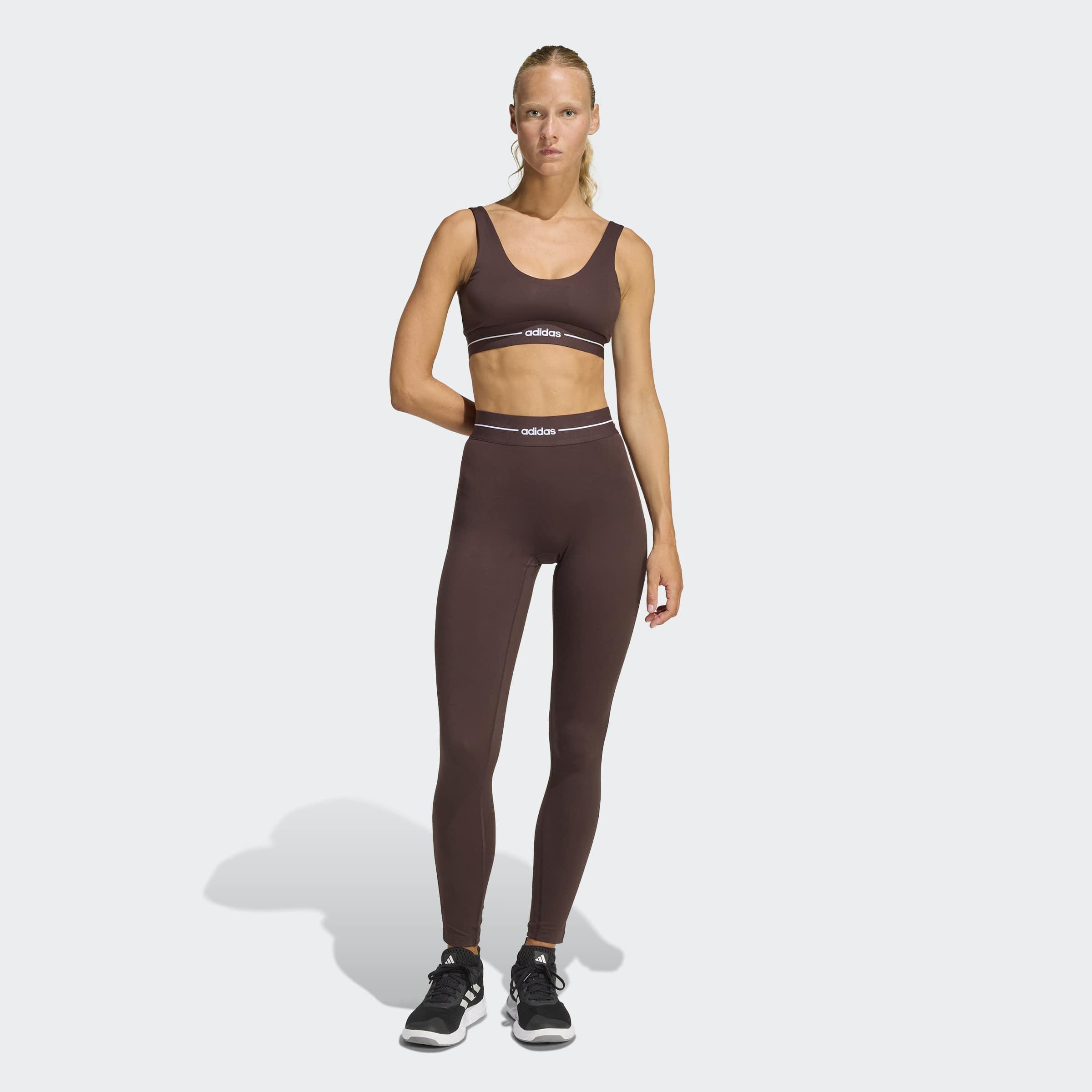 Hyperglam Full Length Leggings, Brown, A701_ONE, large image number 5
