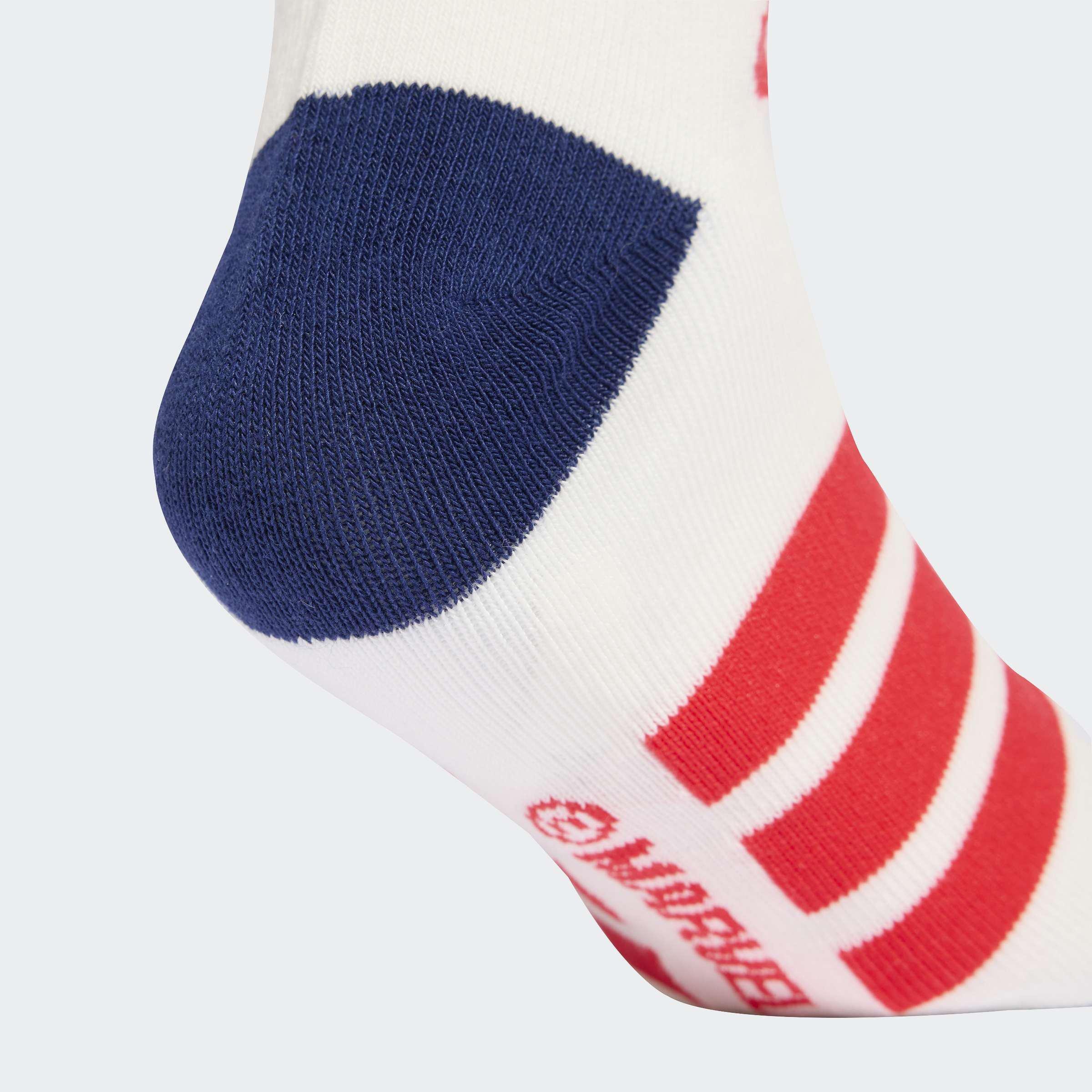 Kids Unisex Adidas Marvel Spider-Man Socks, Red, A701_ONE, medium