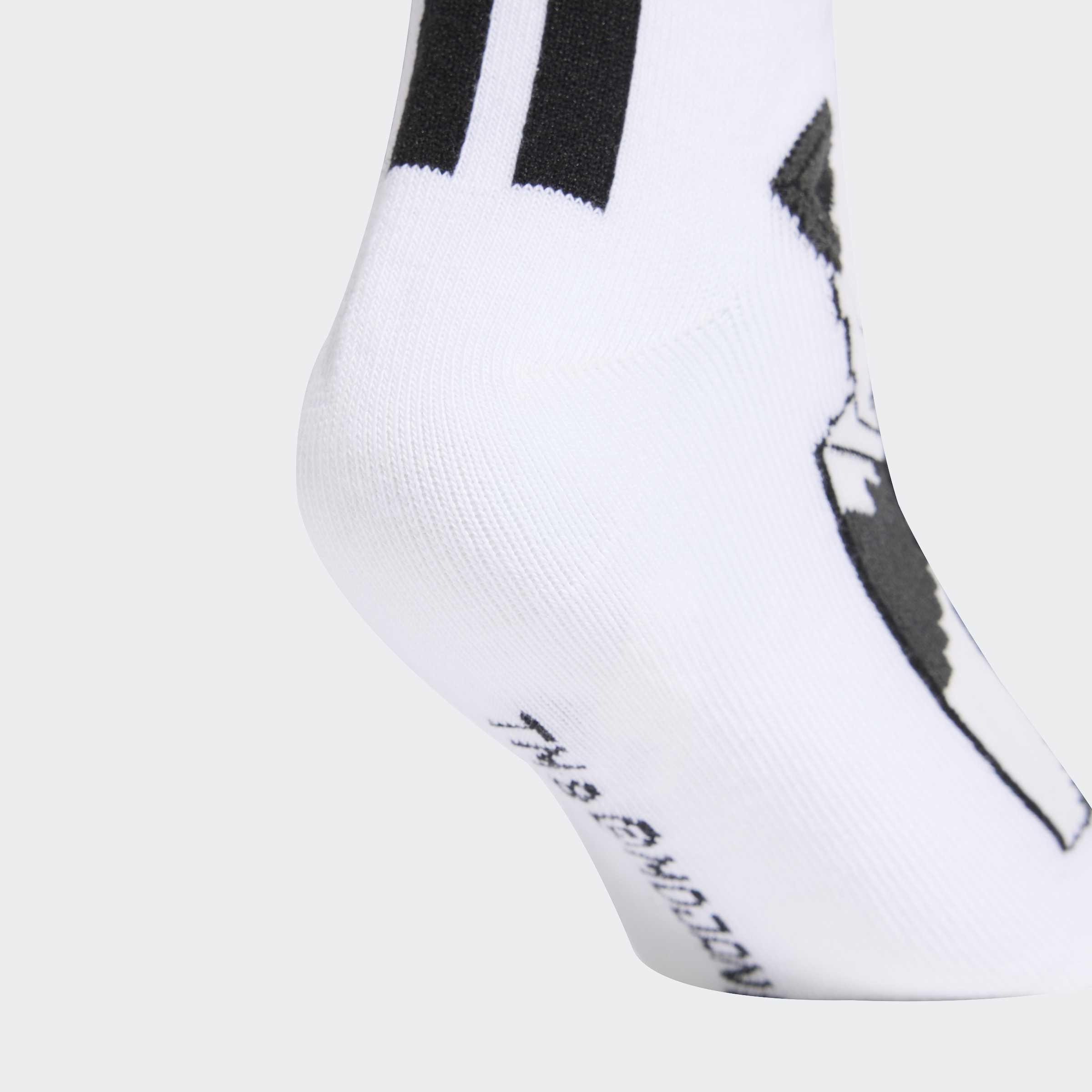 Kids Unisex Adidas Minecraft Socks, Green, A701_ONE, large image number 2