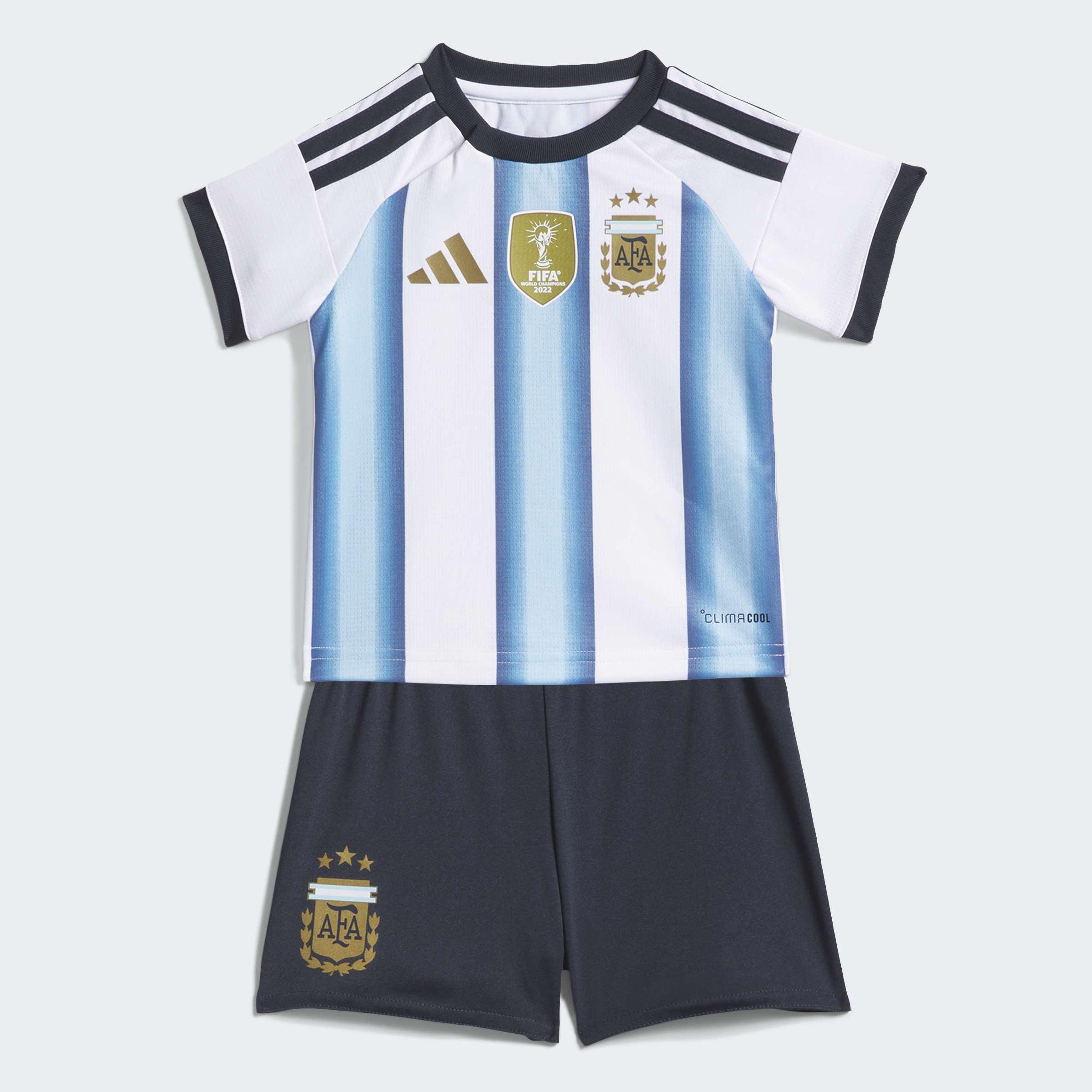 Kids Unisex Argentina 26 Home Baby Kit, White