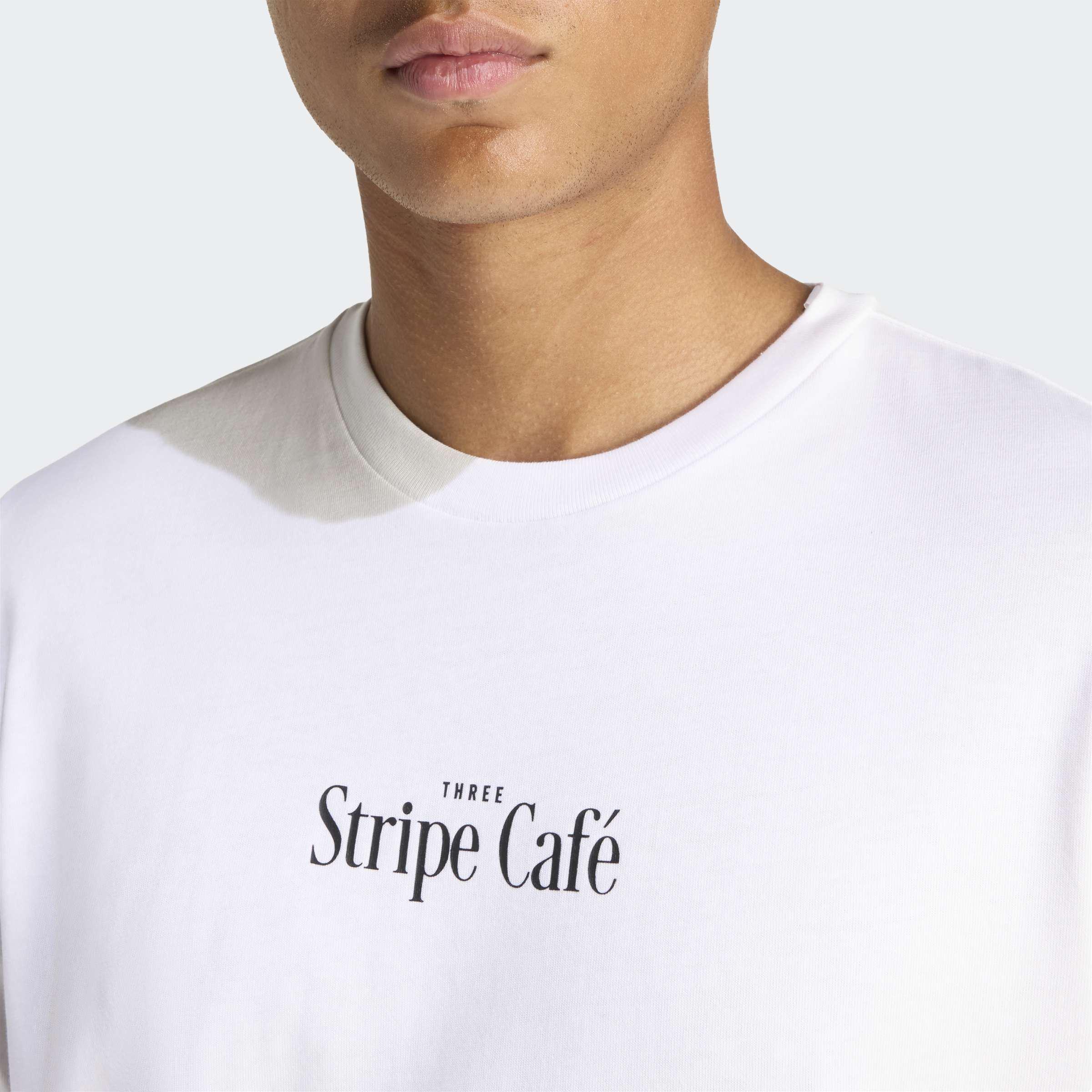 Coffee Cafe Donut Box Graphic T-Shirt, White, A701_ONE, large image number 2