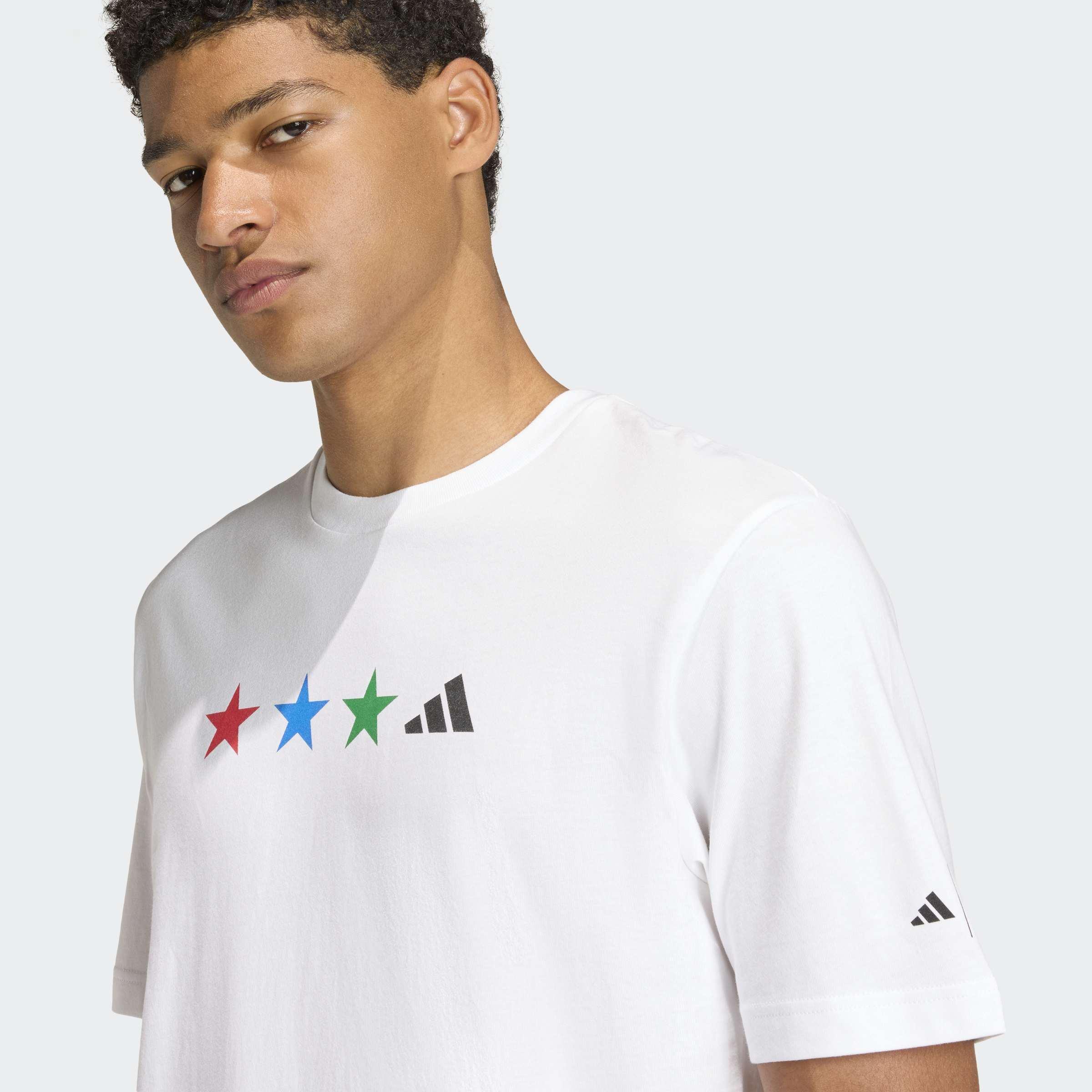 FIFA World Cup 26 Map Graphic T-Shirt, White, A701_ONE, large image number 3