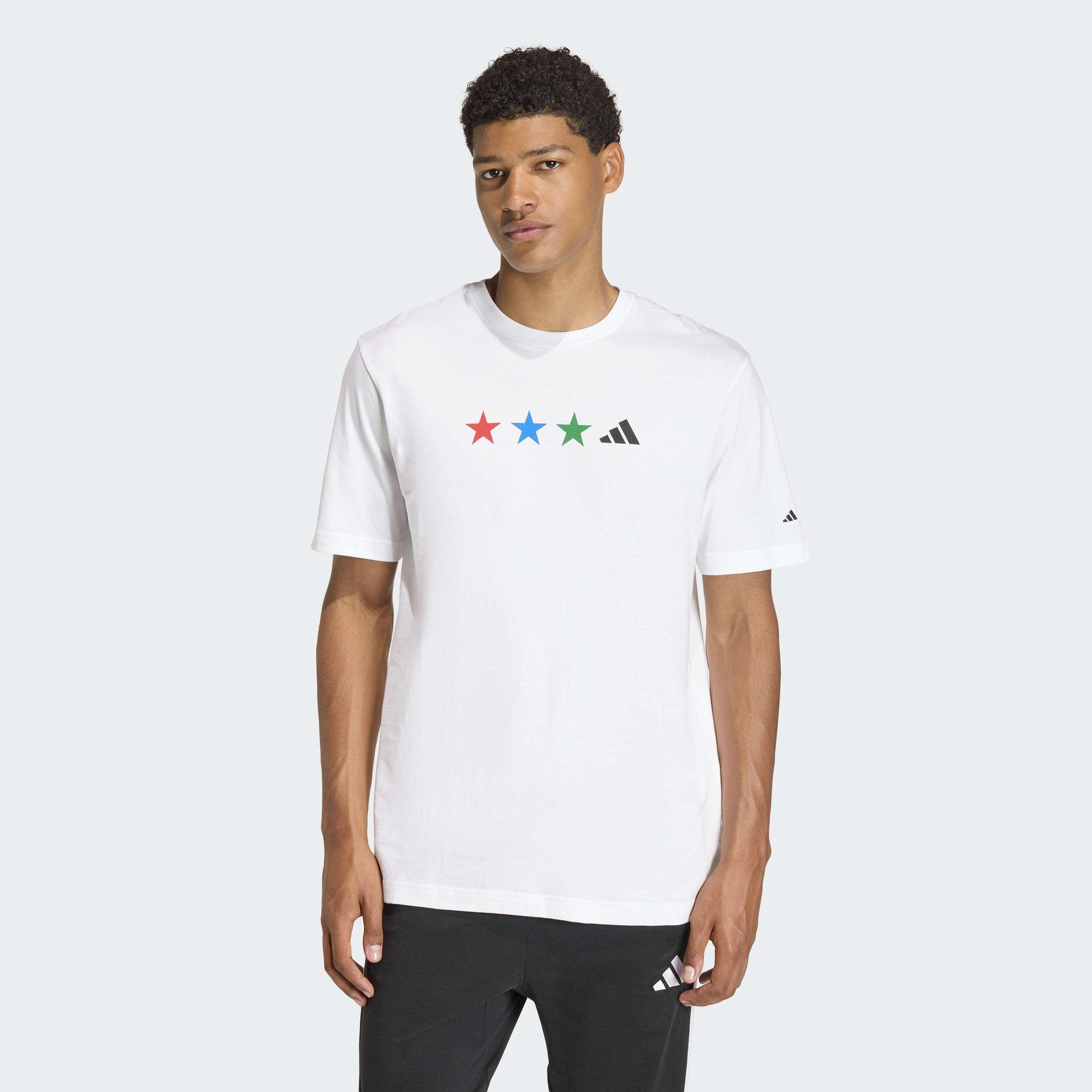FIFA World Cup 26 Map Graphic T-Shirt, White, A701_ONE, large image number 4