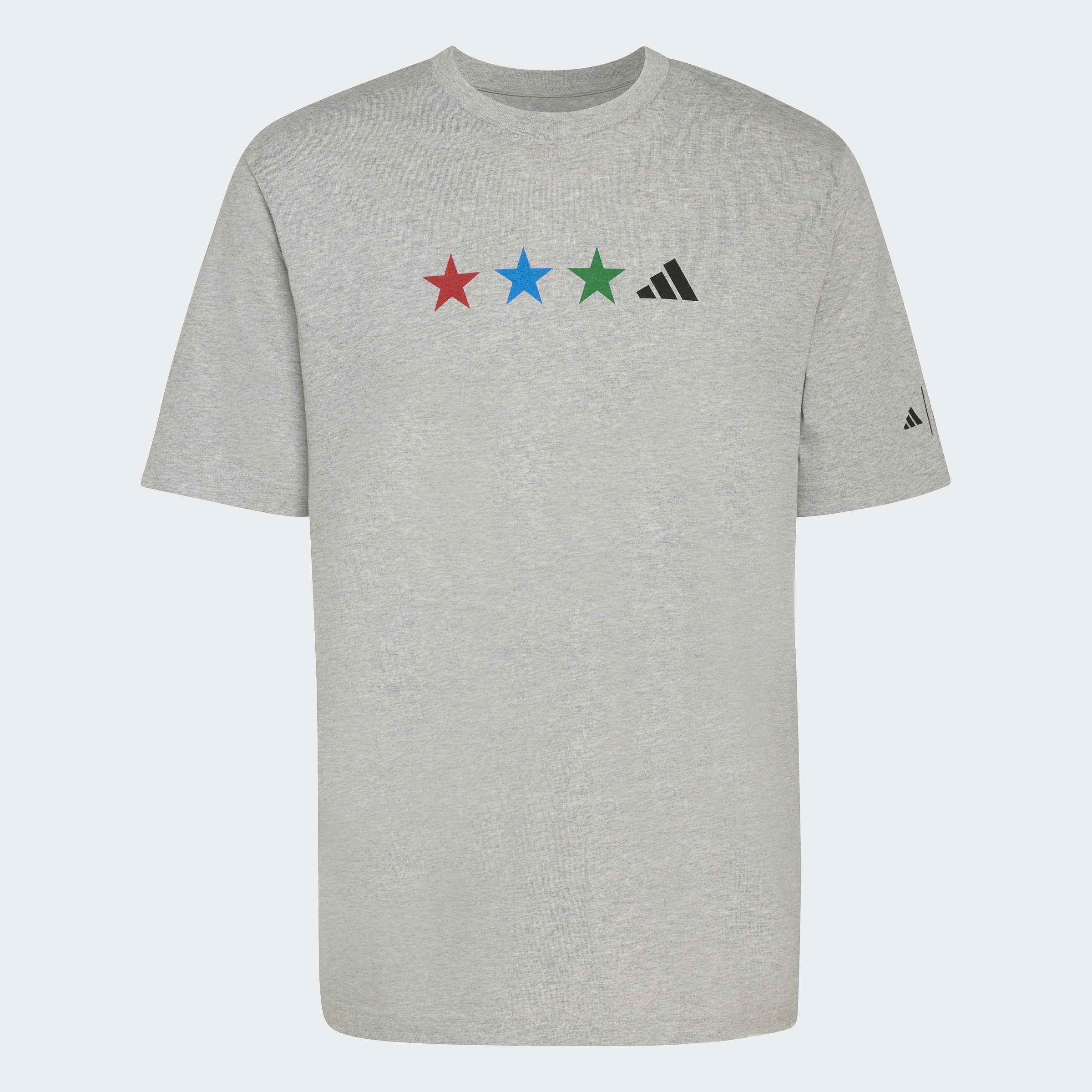 FIFA World Cup 26 Map Graphic T-Shirt, Grey