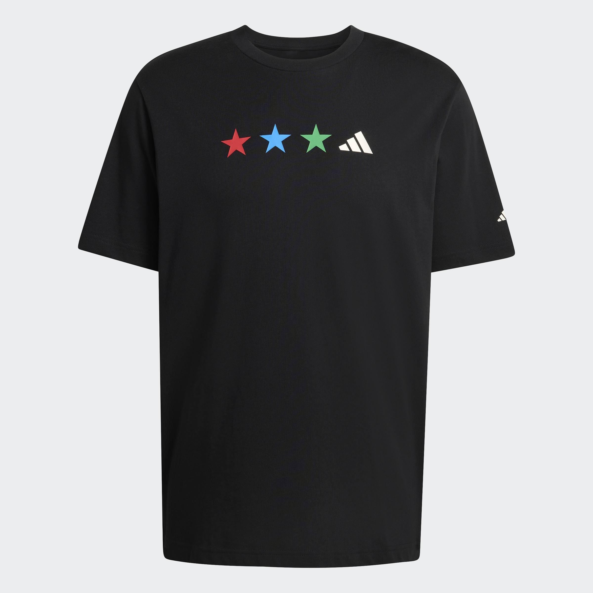 FIFA World Cup 26 Map Graphic T-Shirt, Black