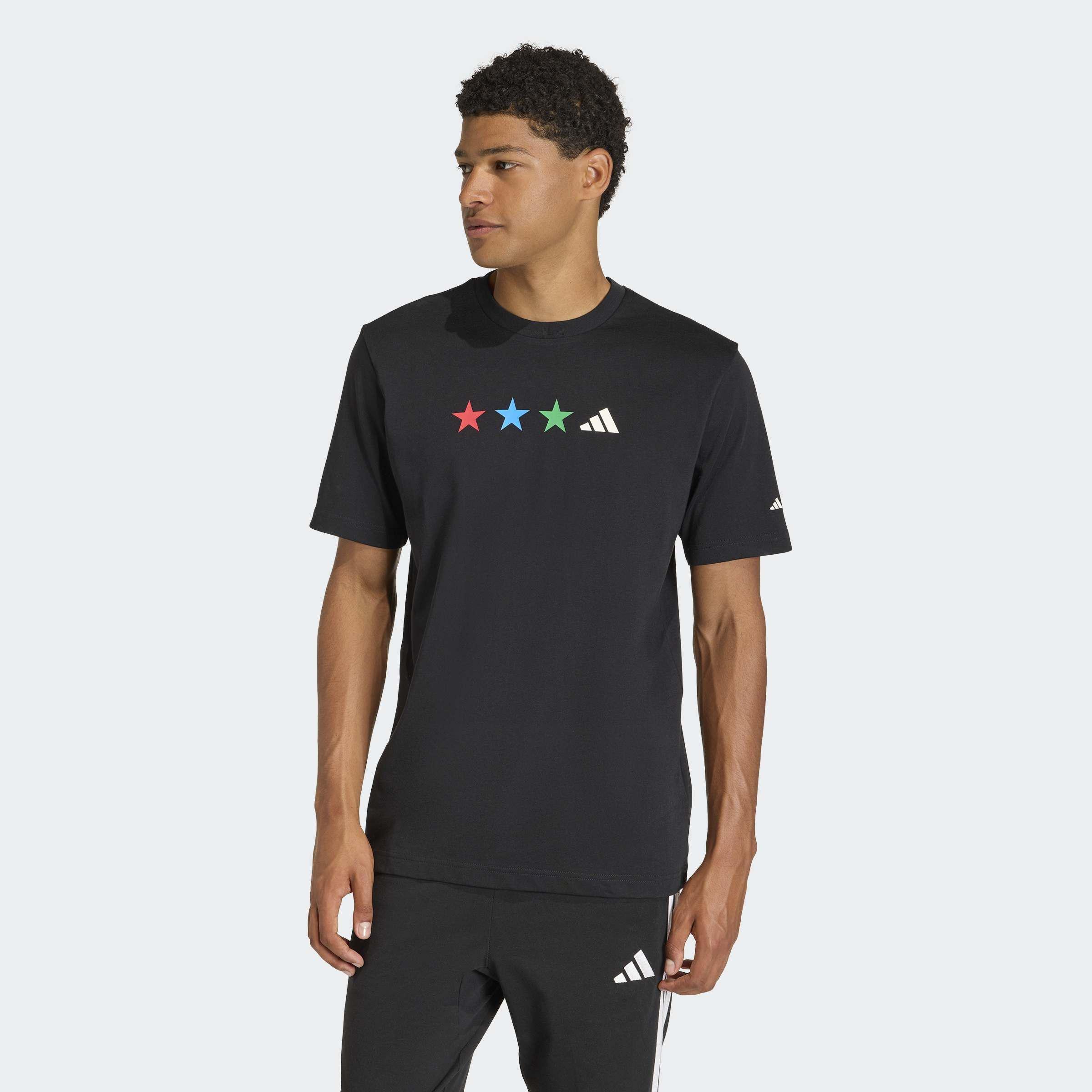 FIFA World Cup 26 Map Graphic T-Shirt, Black, A701_ONE, large image number 5