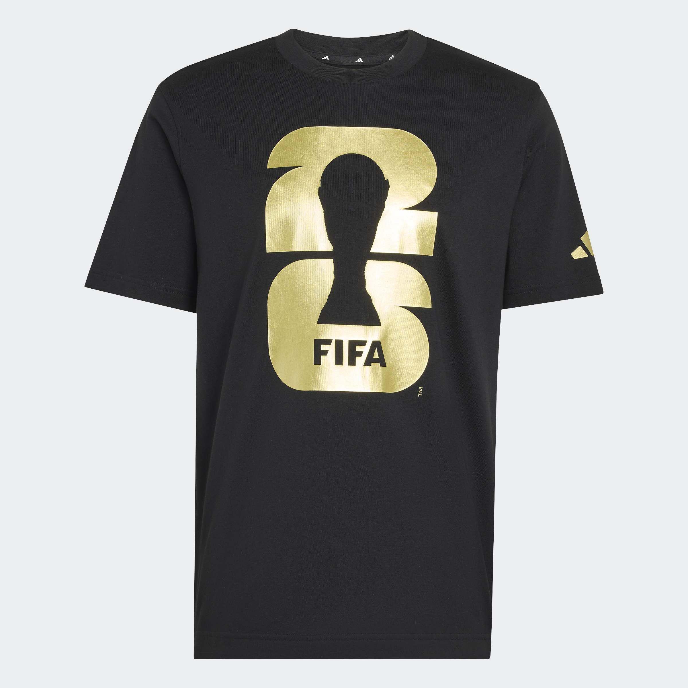 FIFA World Cup 26 Official Emblem T-Shirt, Black, A701_ONE, large image number 0
