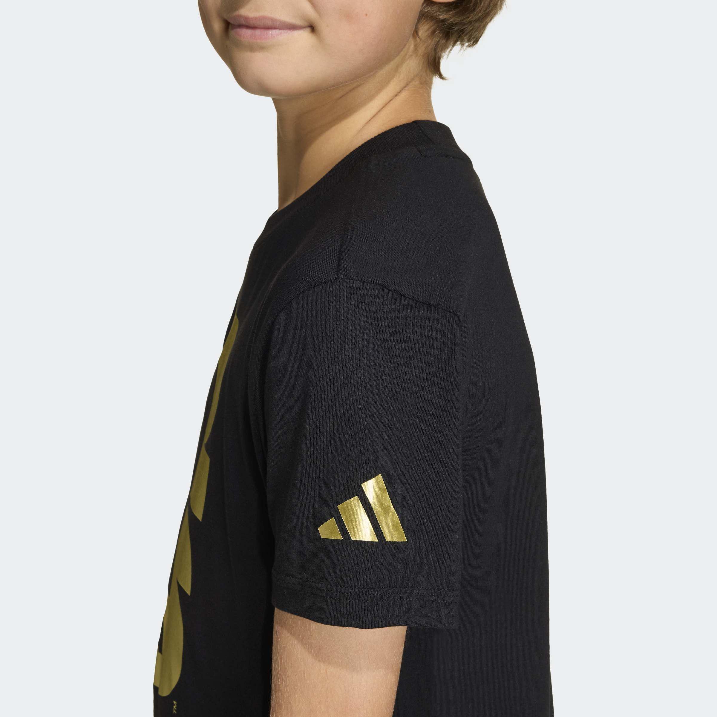 Kids Unisex FIFA World Cup 26 Official Emblem T-Shirt, Black, A701_ONE, large image number 4