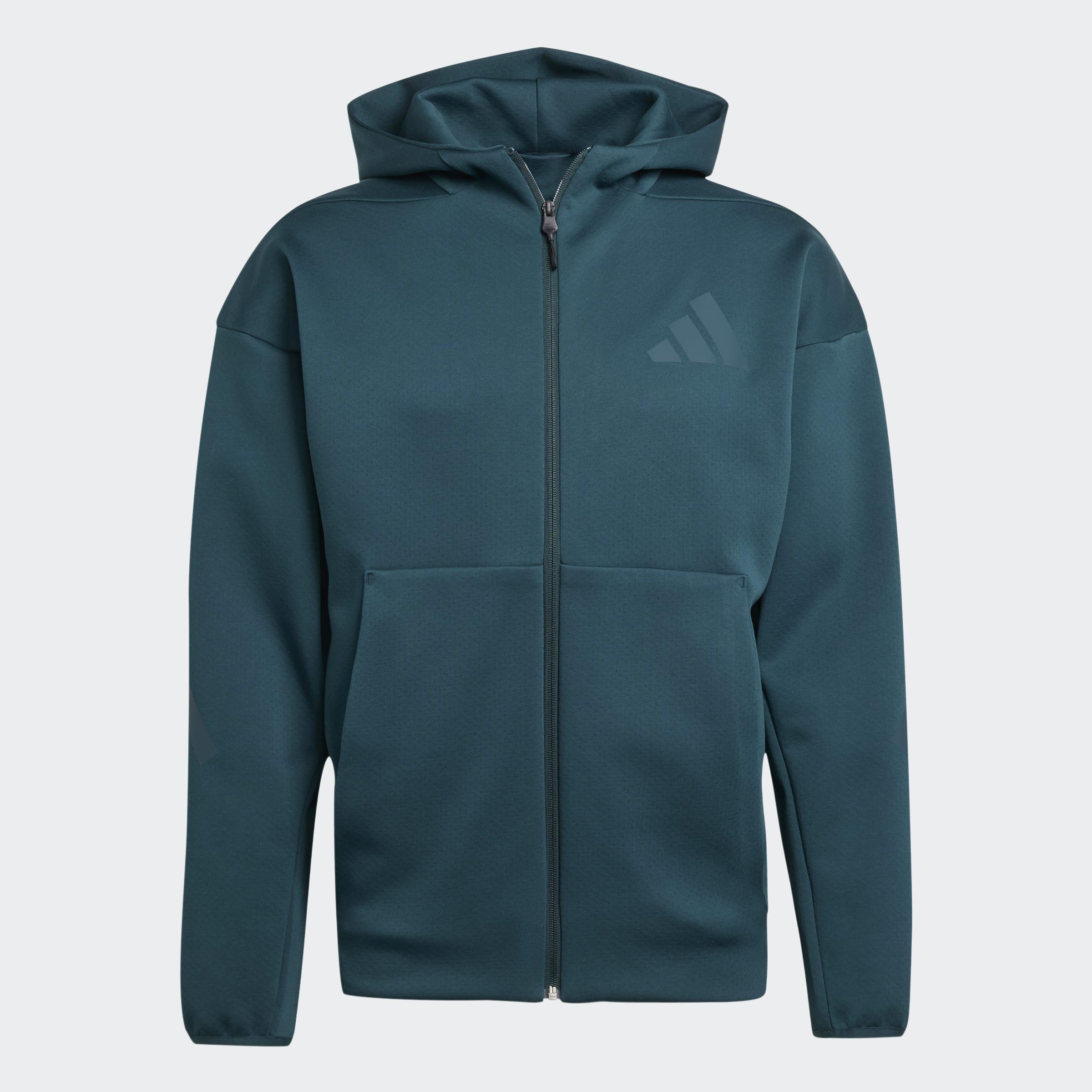 Z.N.E. Full-Zip Hooded Track Jacket, Green, A701_ONE, large image number 0