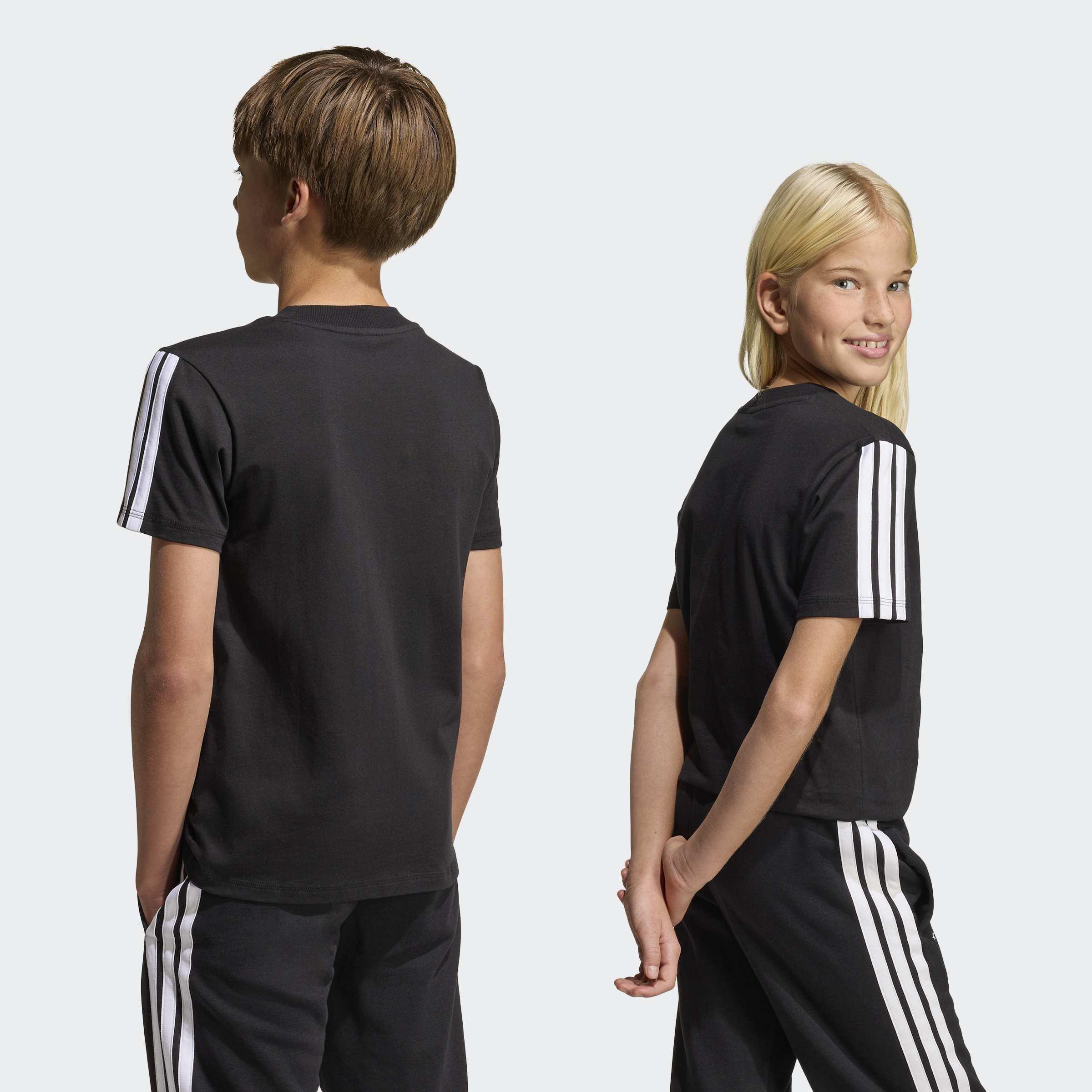 Kids Unisex Germany DNA T-Shirt, Black, A701_ONE, medium