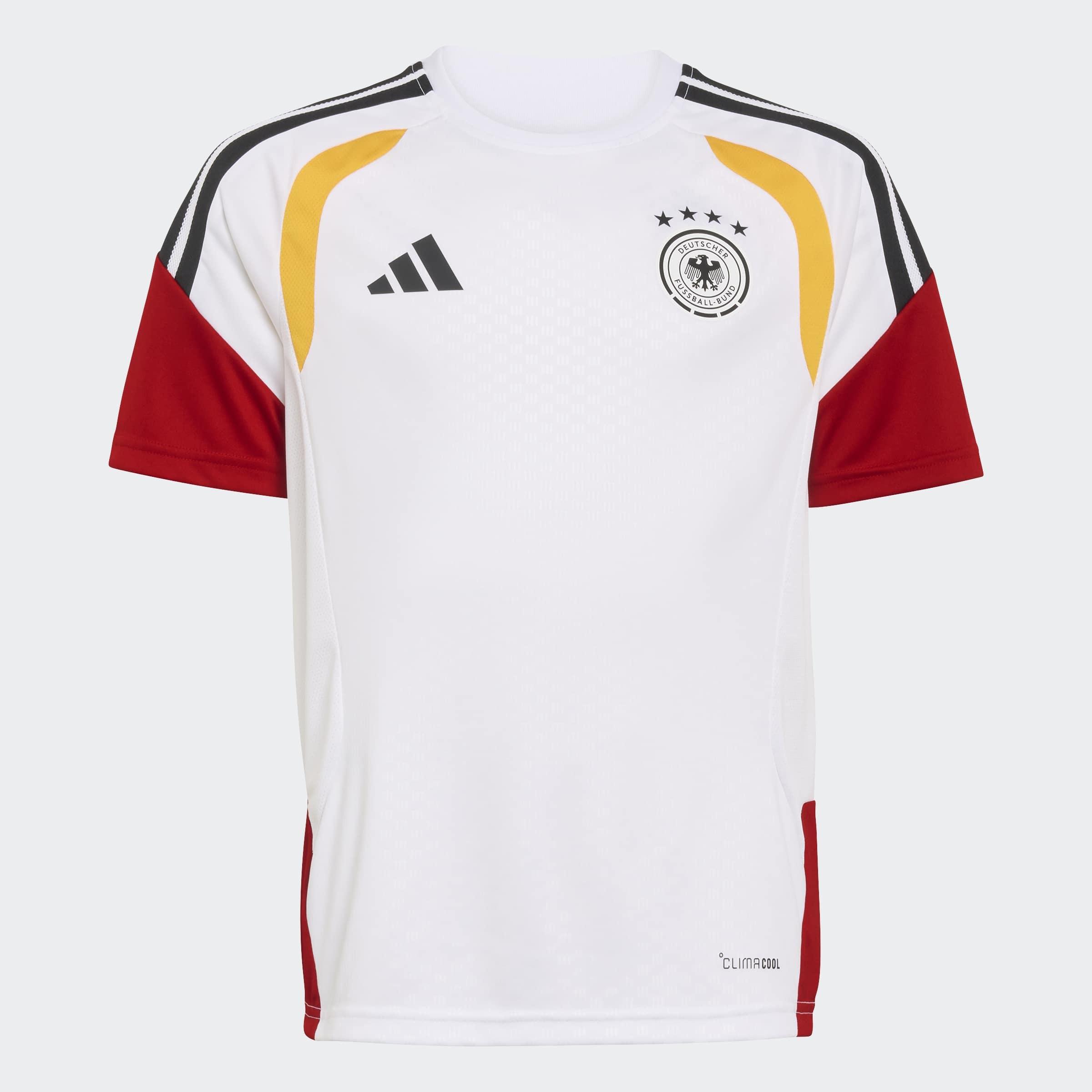 Kids Unisex Germany 26 Tiro Training Kids Jersey, White