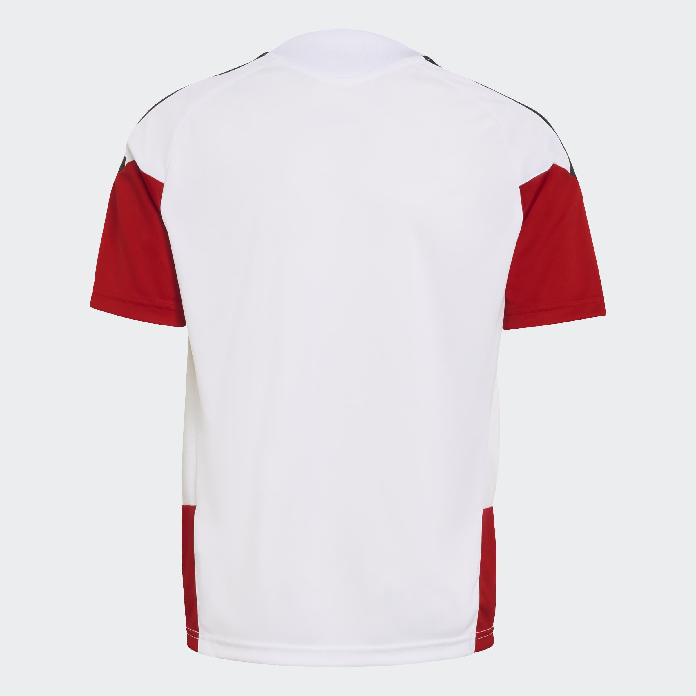 Kids Unisex Germany 26 Tiro Training Kids Jersey, White, A701_ONE, large image number 2