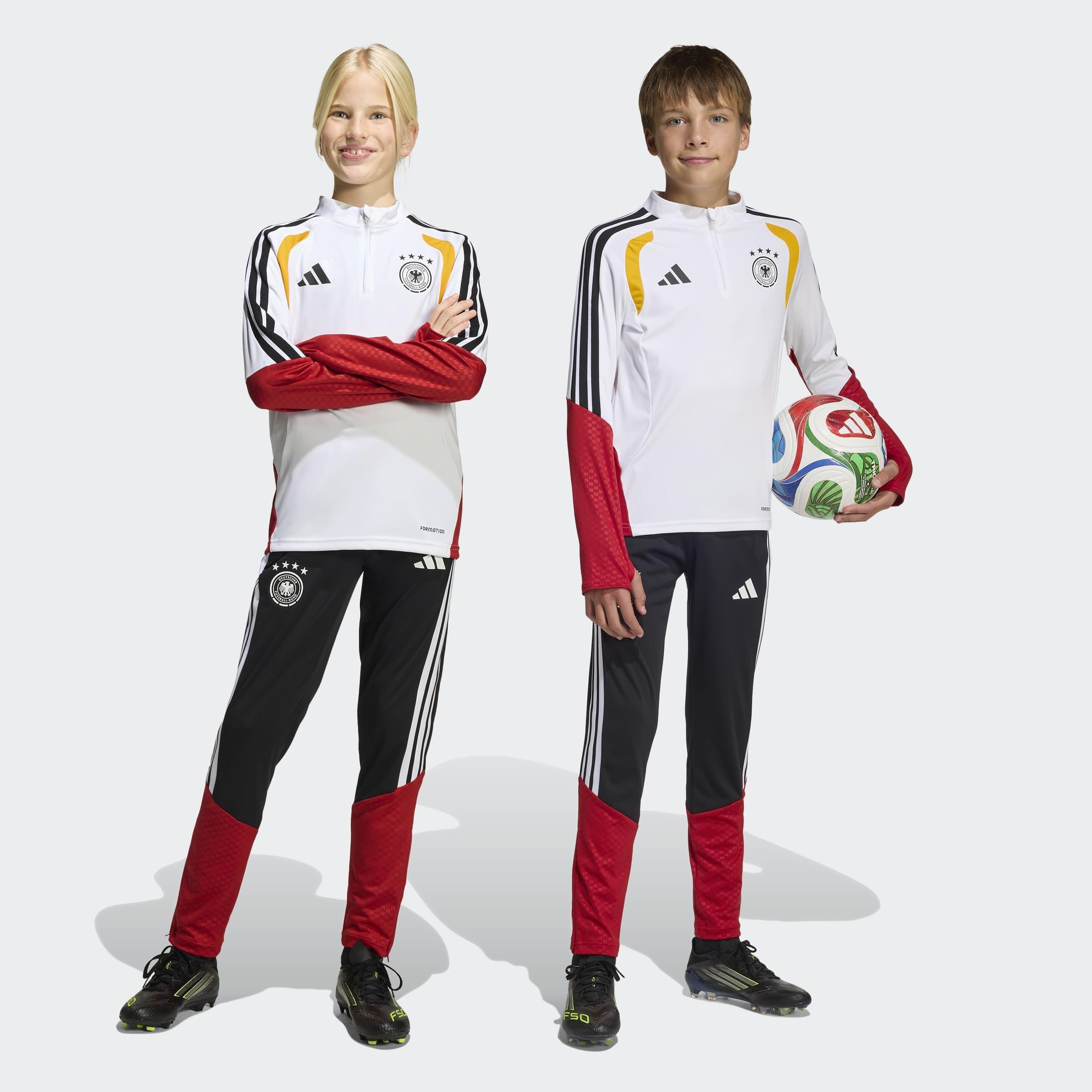 Kids Unisex Germany 26 Tiro Training Kids Pants, Black, A701_ONE, large image number 6