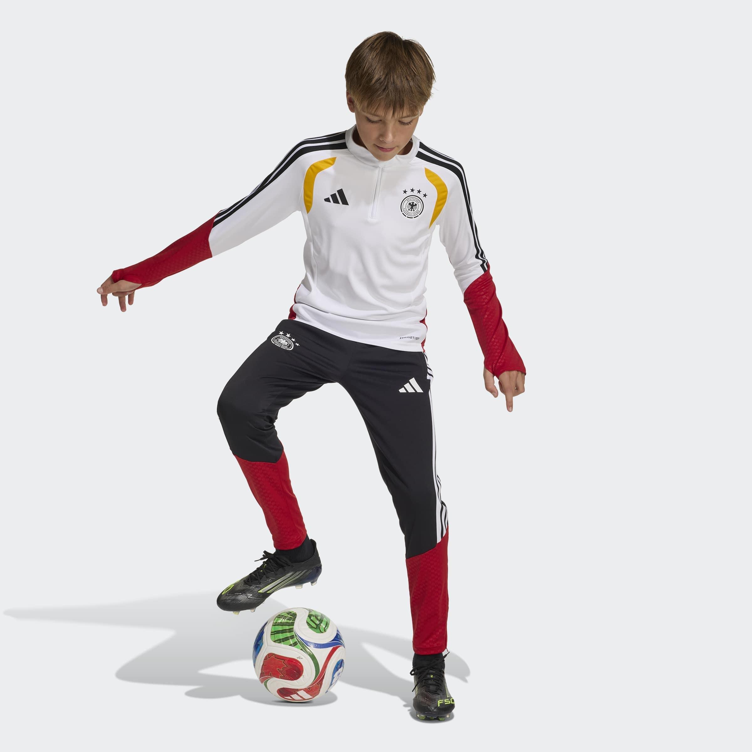 Kids Unisex Germany 26 Tiro Training Kids Pants, Black, A701_ONE, large image number 7